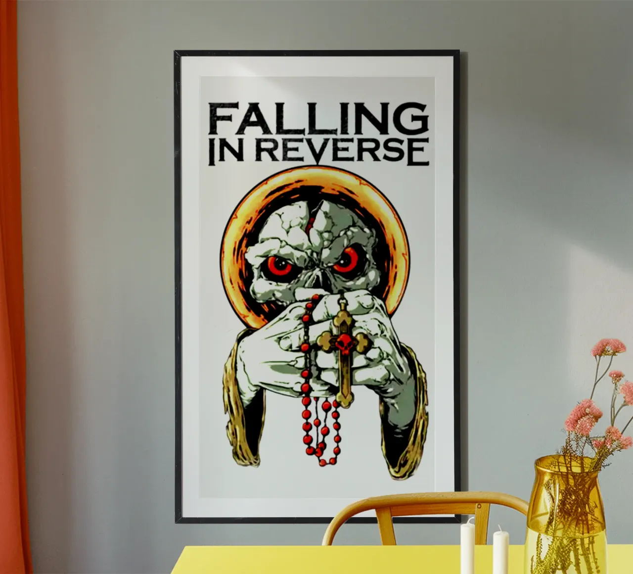 Falling In Reverse Post-hardcore poster da mannys_artt