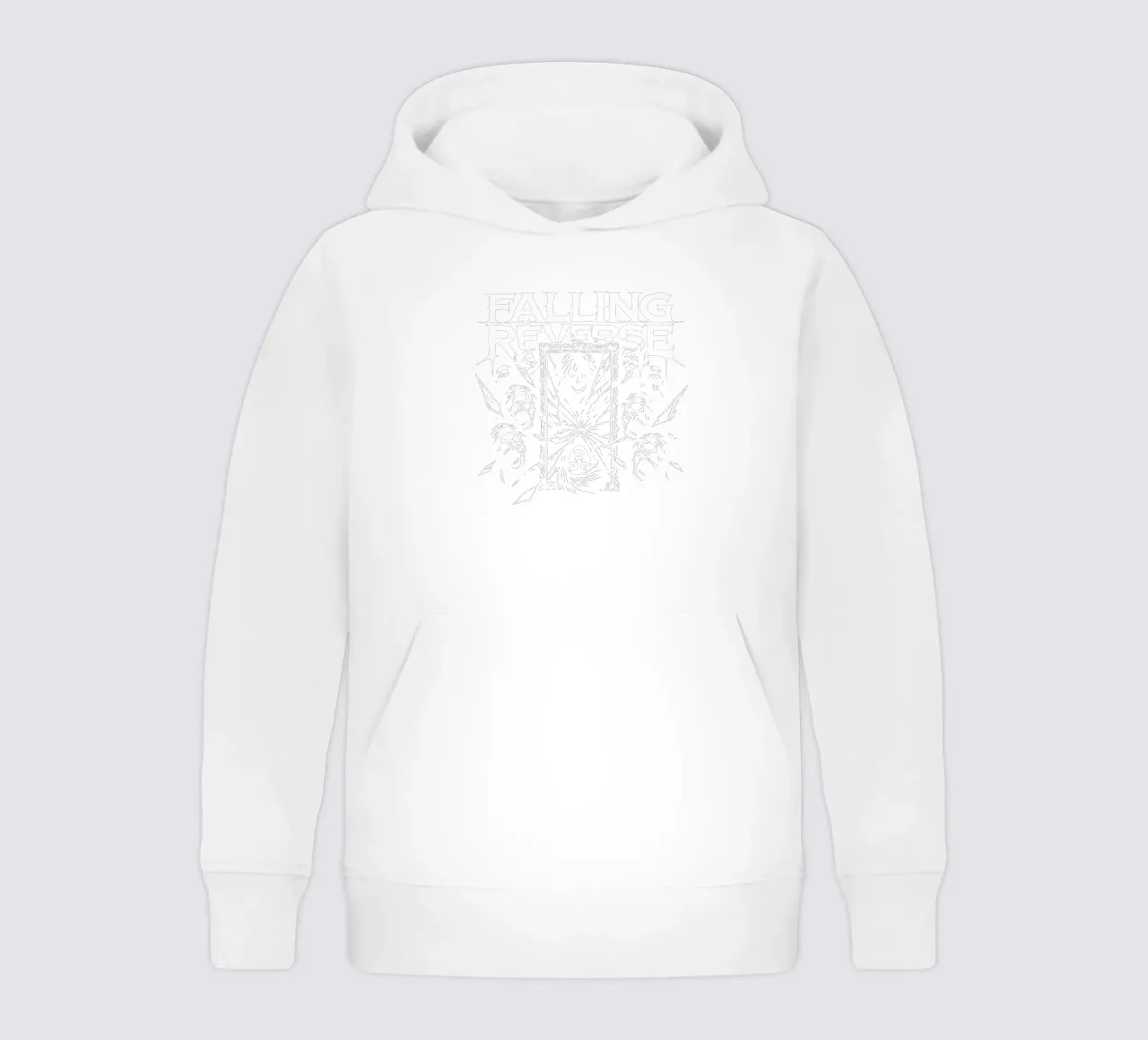 Metalcore Falling in Reverse felpa bambino con cappuccio da mannys_artt