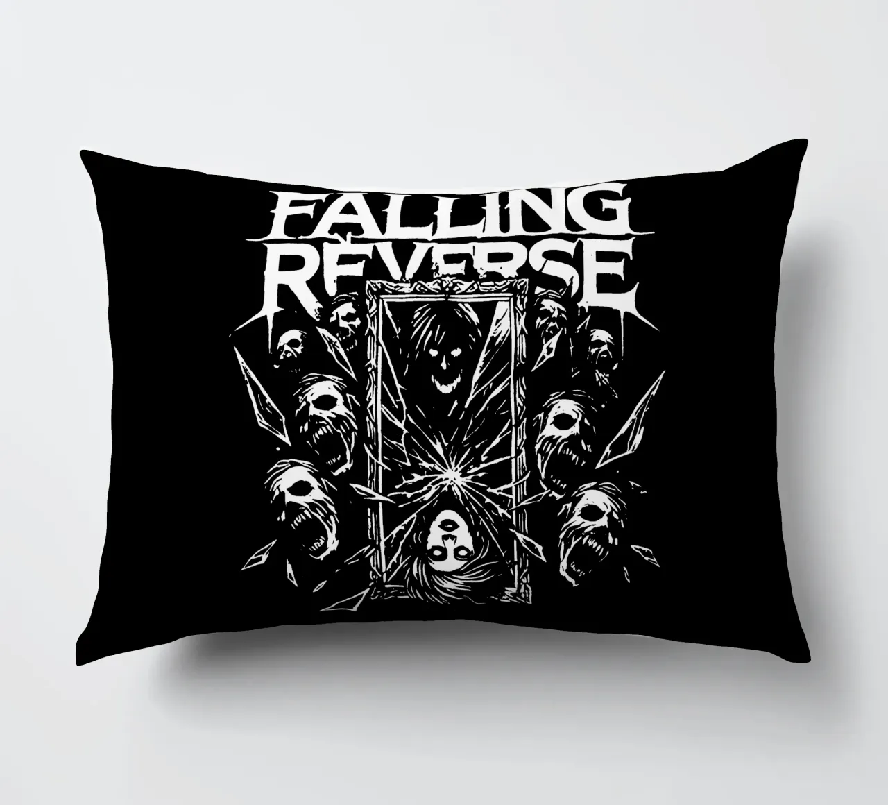 Metalcore Falling in Reverse cuscino da mannys_artt