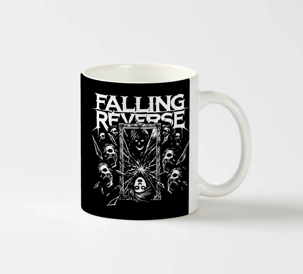Metalcore Falling in Reverse tazza in ceramica da mannys_artt