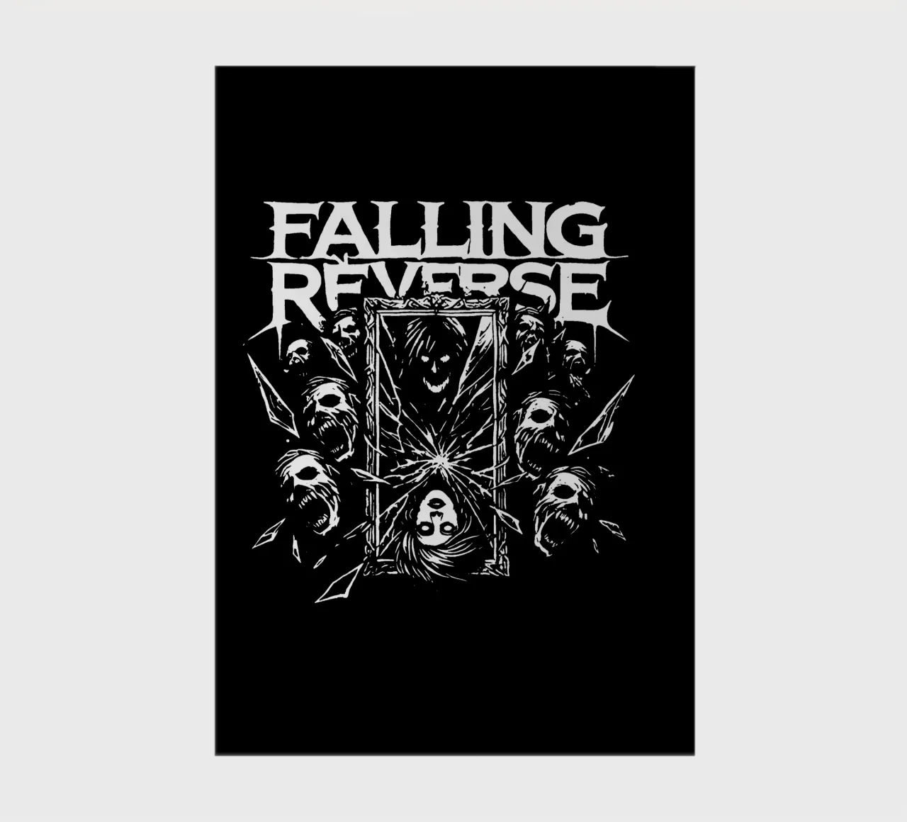Metalcore Falling in Reverse notebook by mannys_artt