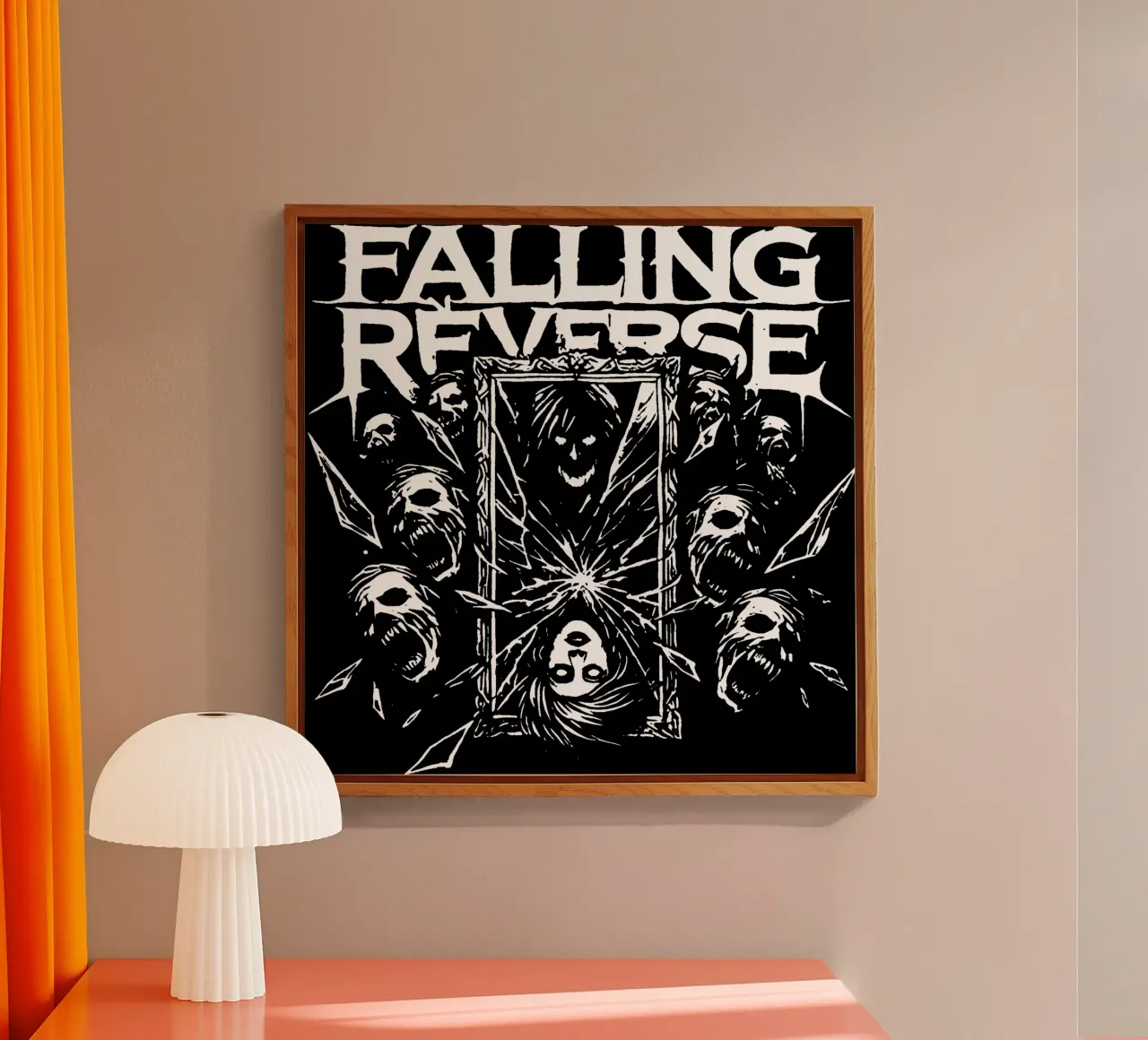 Metalcore Falling in Reverse plexiglass da mannys_artt