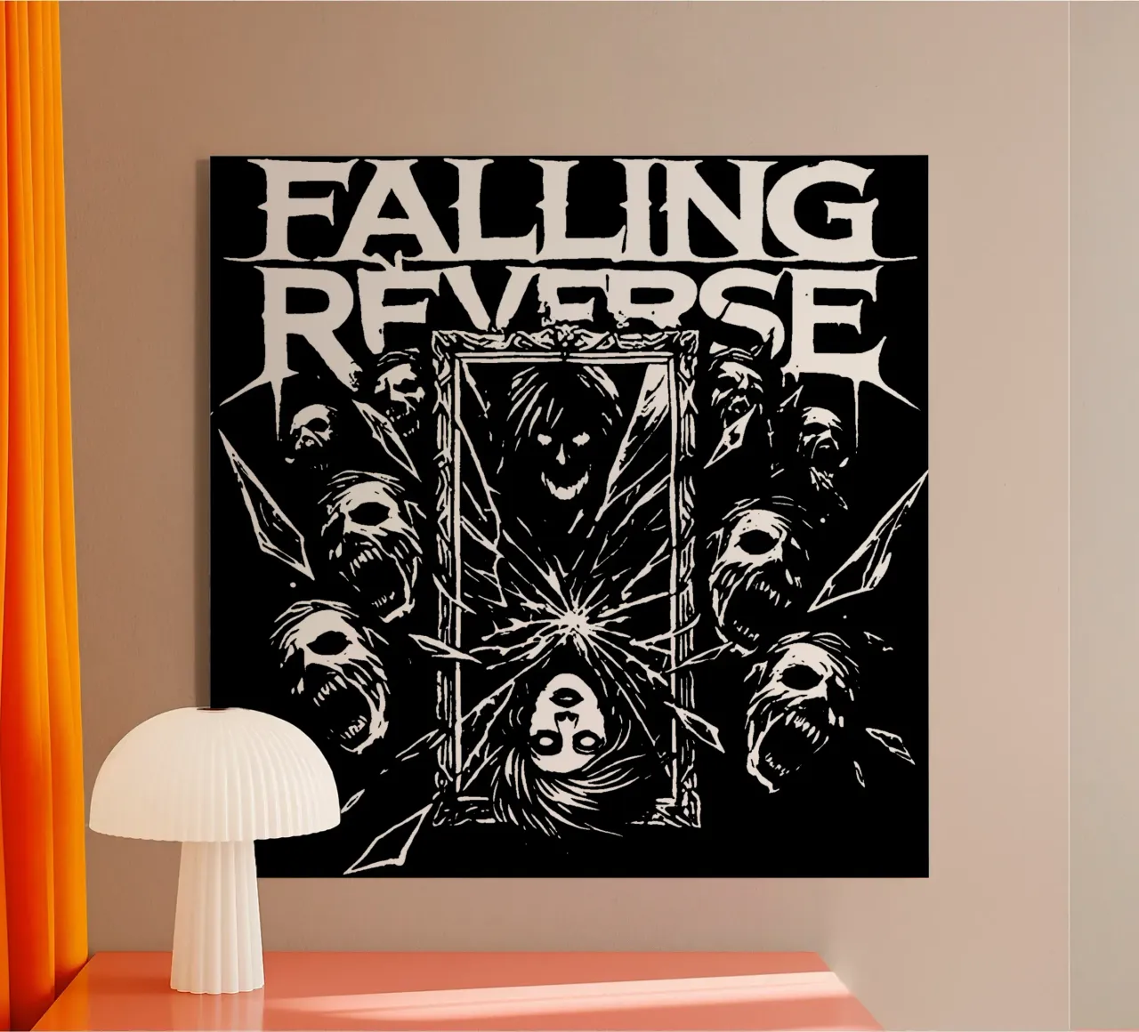 Metalcore Falling in Reverse plexiglass da mannys_artt