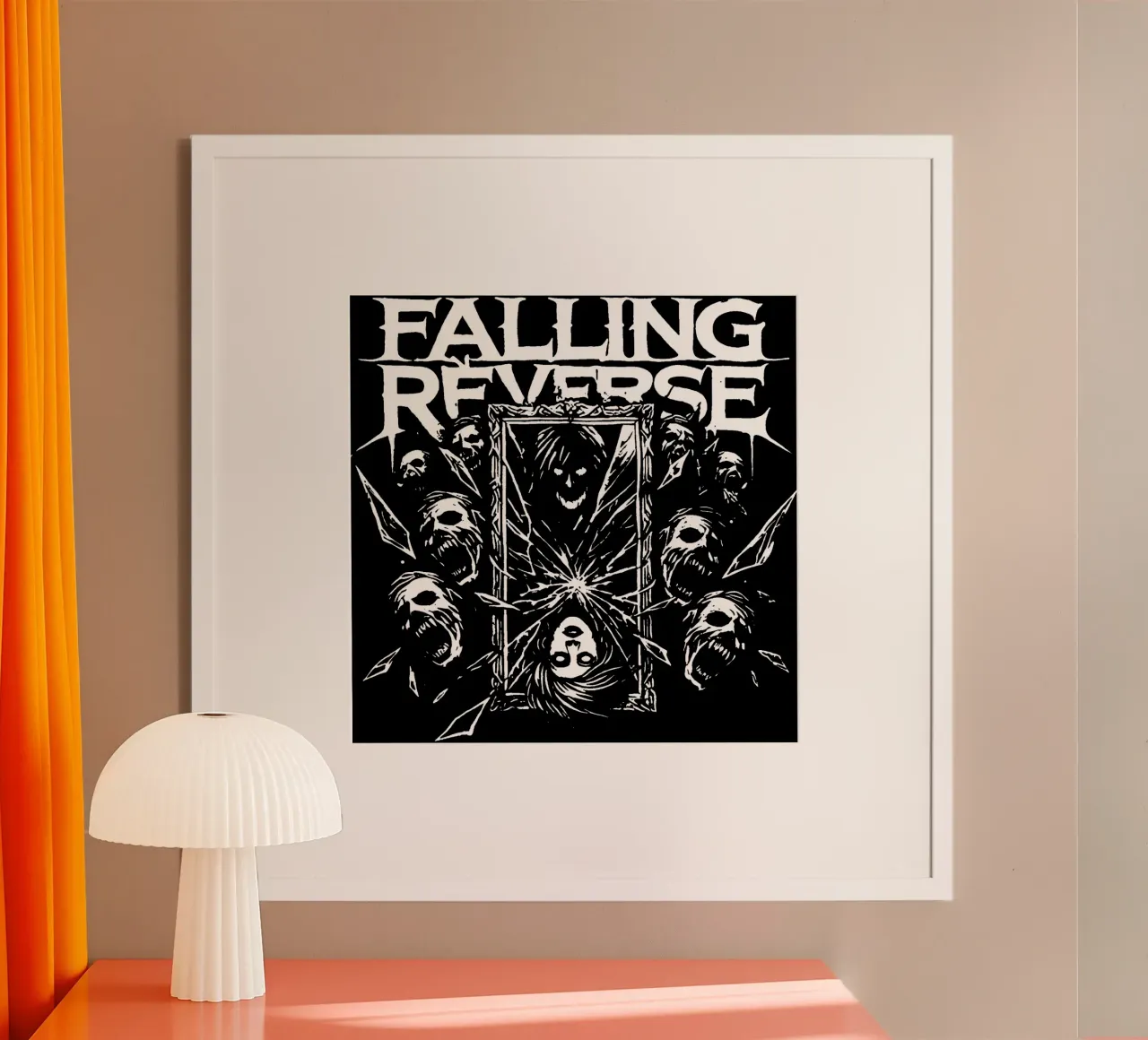 Metalcore Falling in Reverse poster da mannys_artt