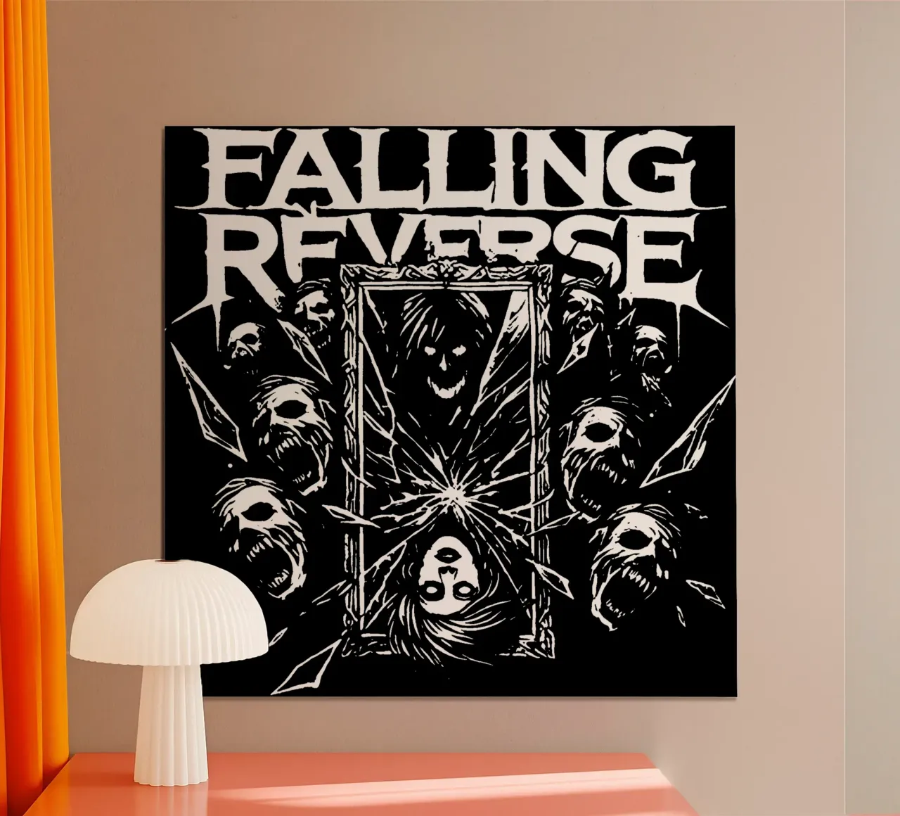 Metalcore Falling in Reverse poster da mannys_artt