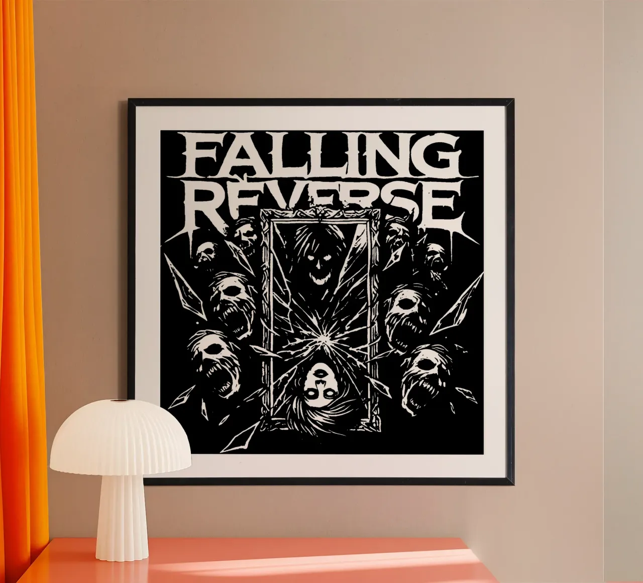 Metalcore Falling in Reverse poster da mannys_artt