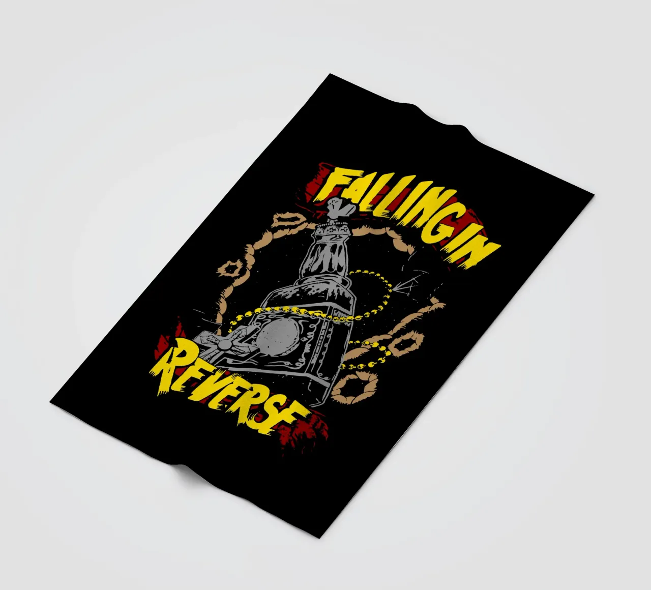 Falling In Reverse in erster Linie Fleecedecke von mannys_artt