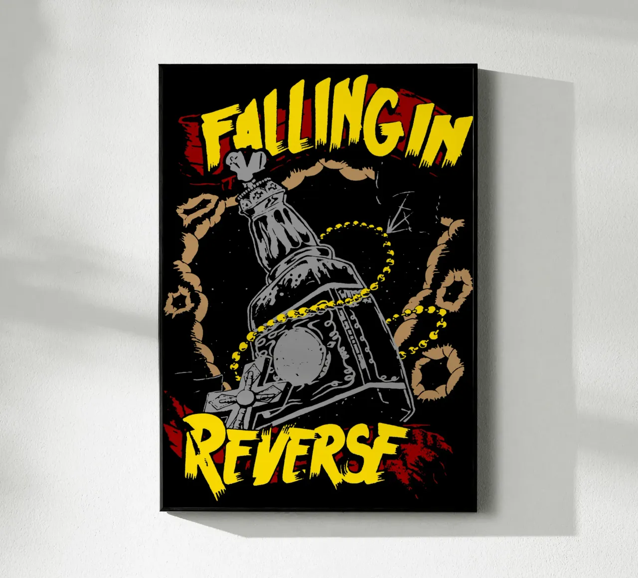 Falling In Reverse in erster Linie Acryl-Glas von mannys_artt