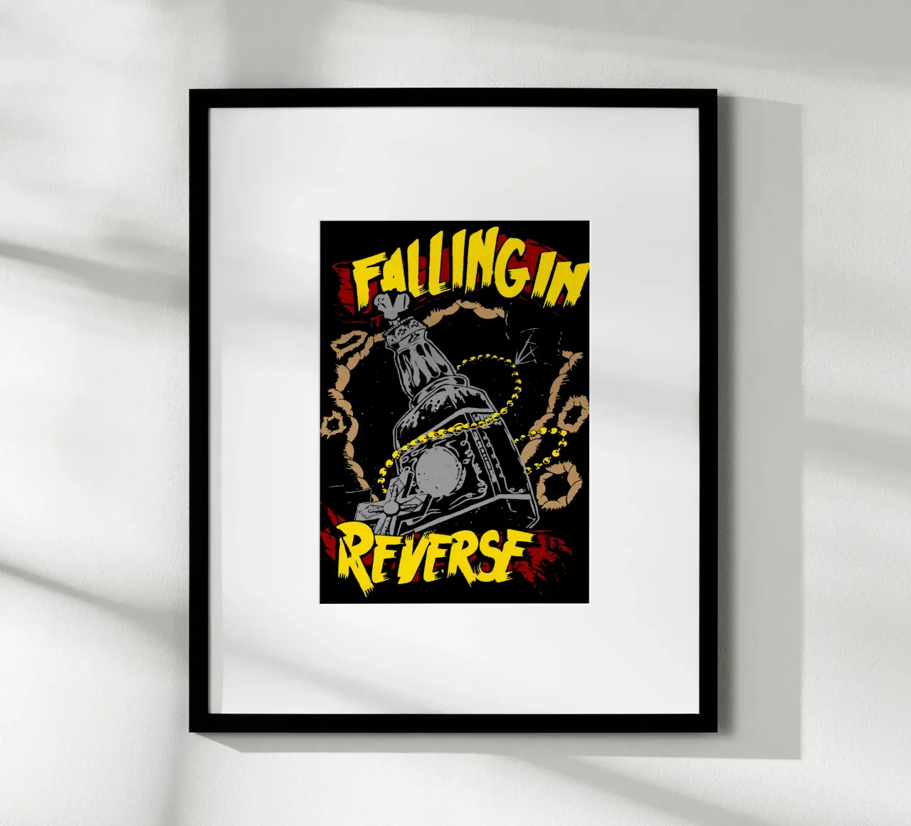 Falling In Reverse in primo luogo poster da mannys_artt