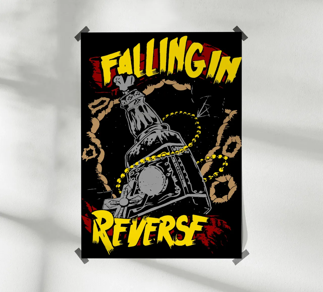 Falling In Reverse in primo luogo poster da mannys_artt