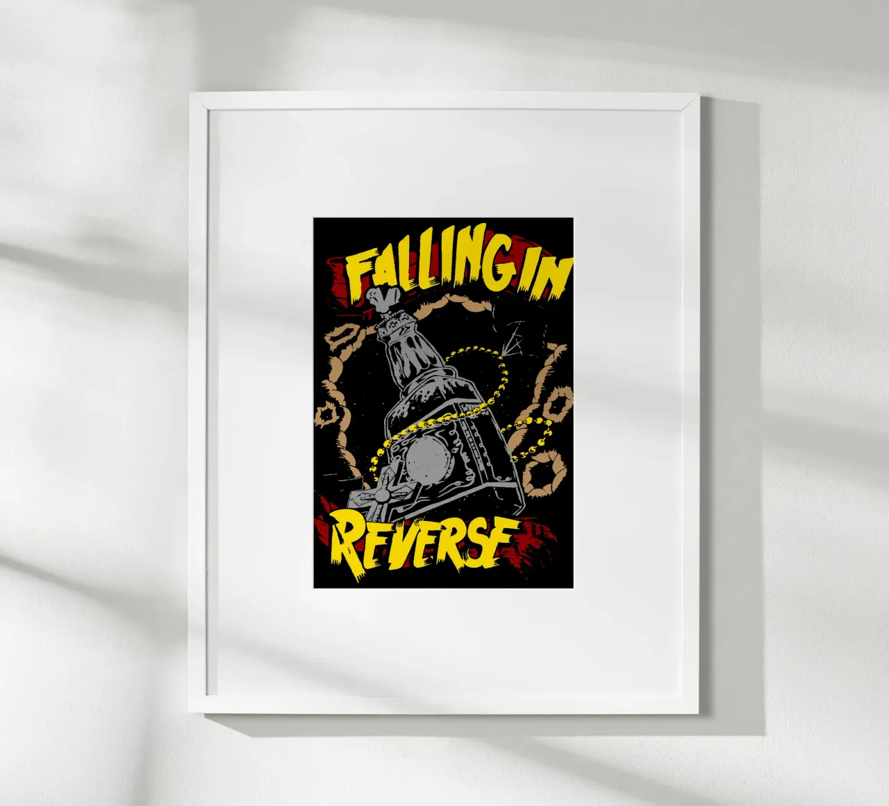 Falling In Reverse in primo luogo poster da mannys_artt