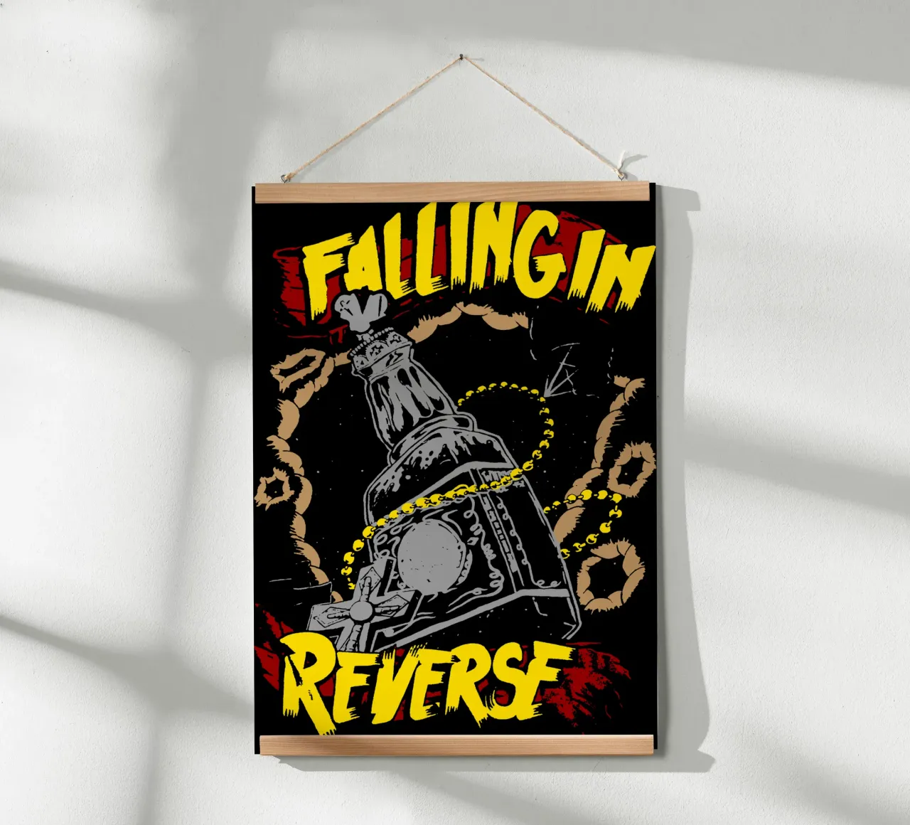 Falling In Reverse in primo luogo poster da mannys_artt
