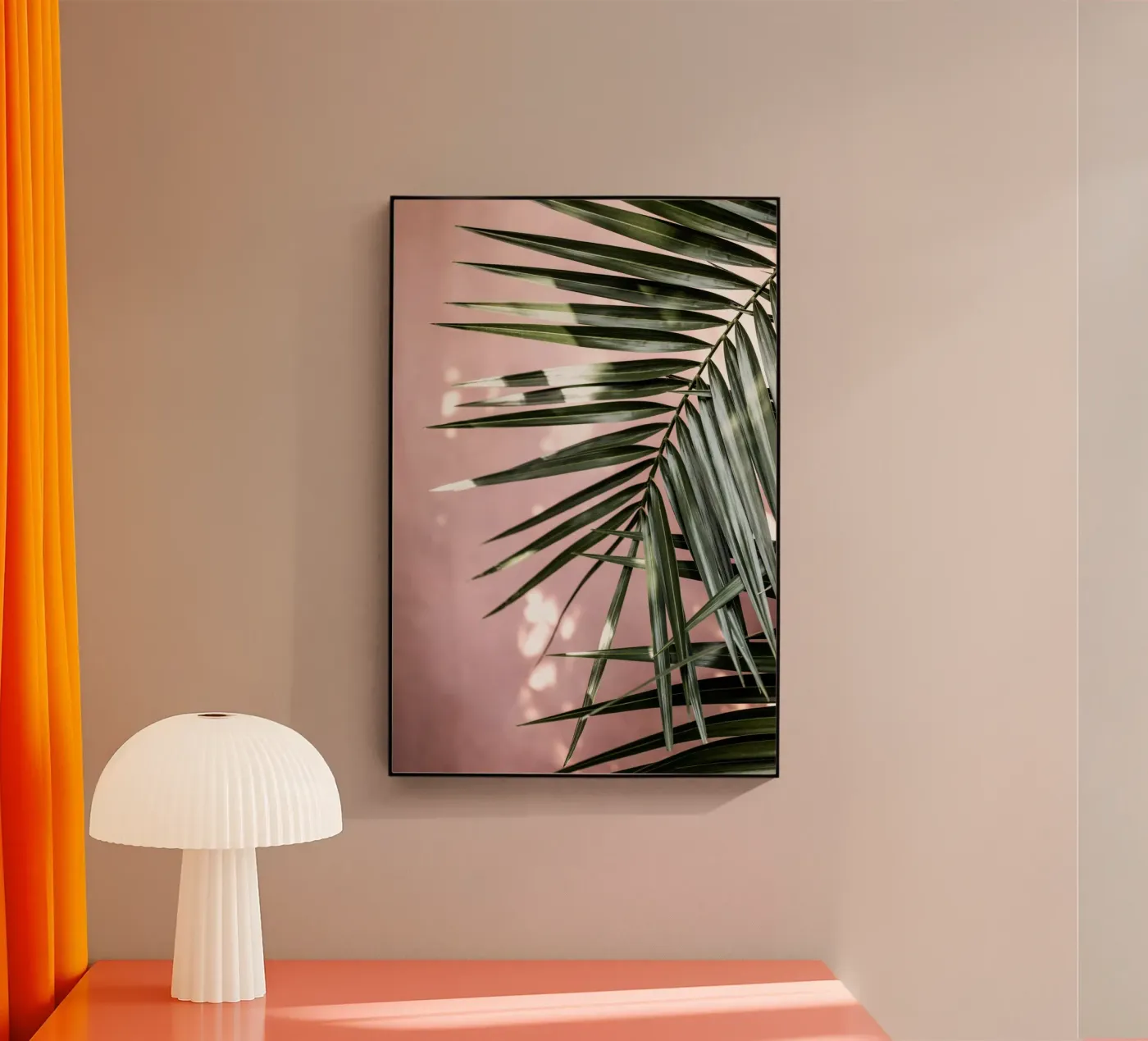 Palm Leaves 23 plexiglass da Mareike Böhmer Photography