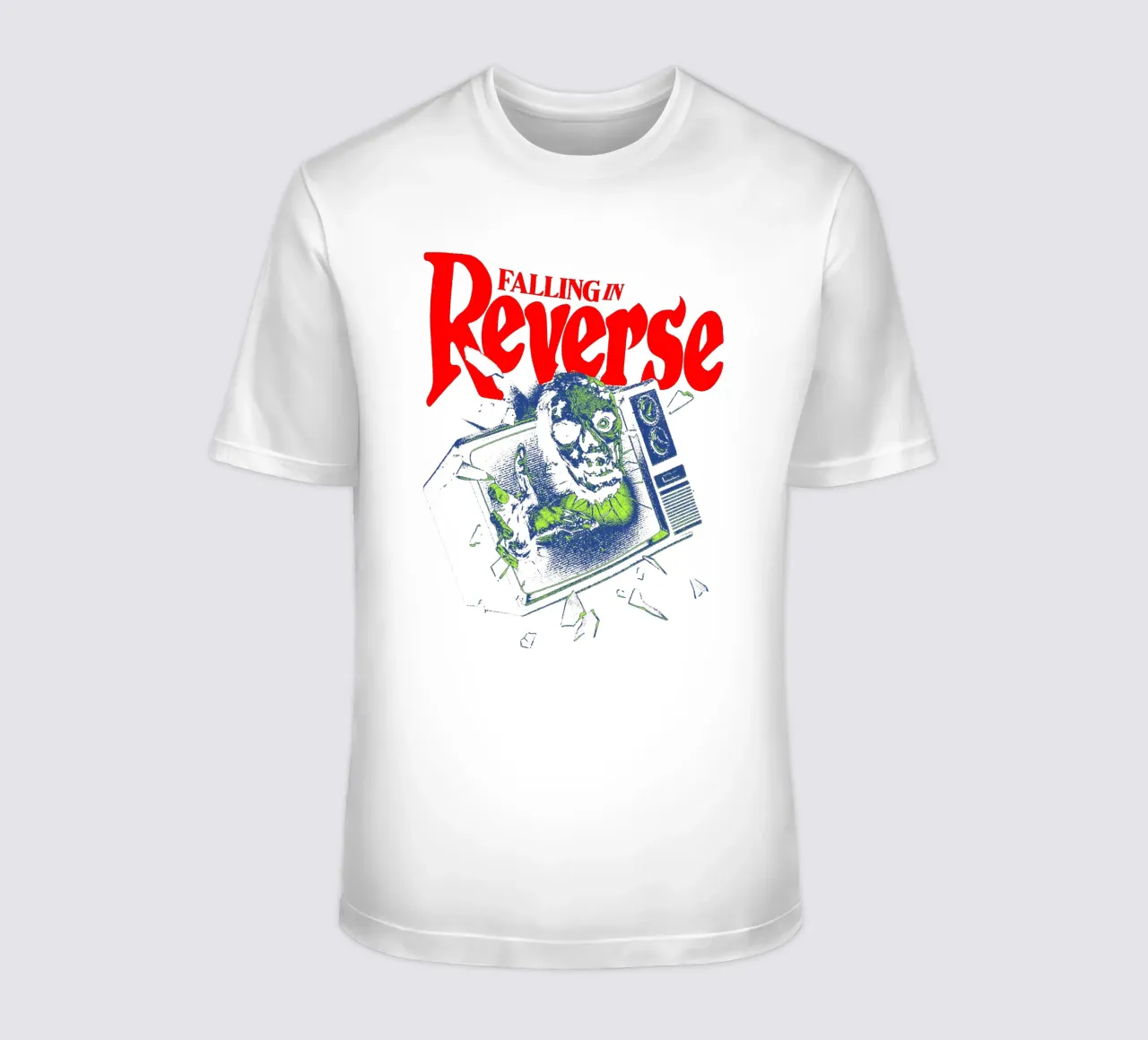 Falling In Reverse Hardcore Metal t-shirt da mannys_artt