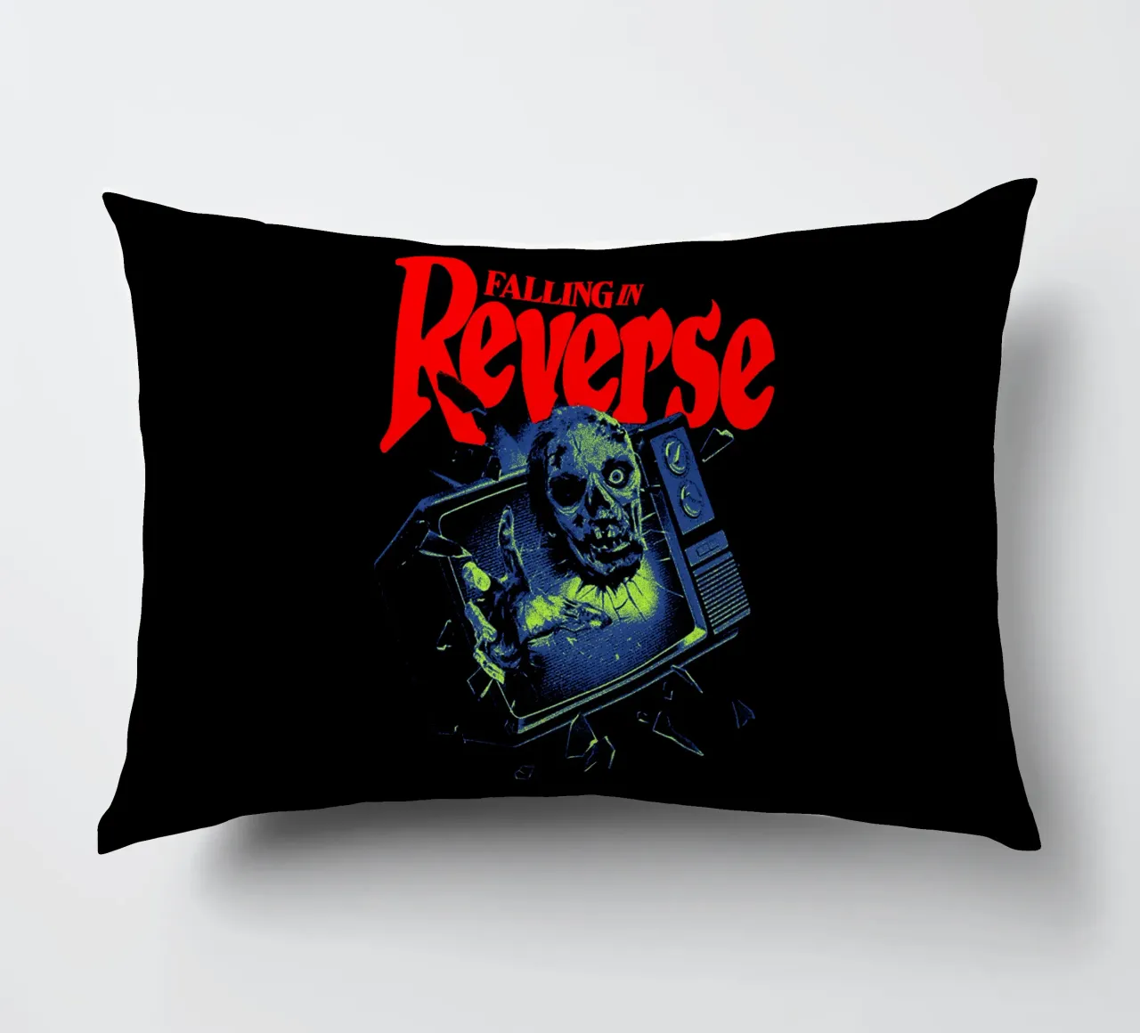 Falling In Reverse Hardcore Metal cuscino da mannys_artt