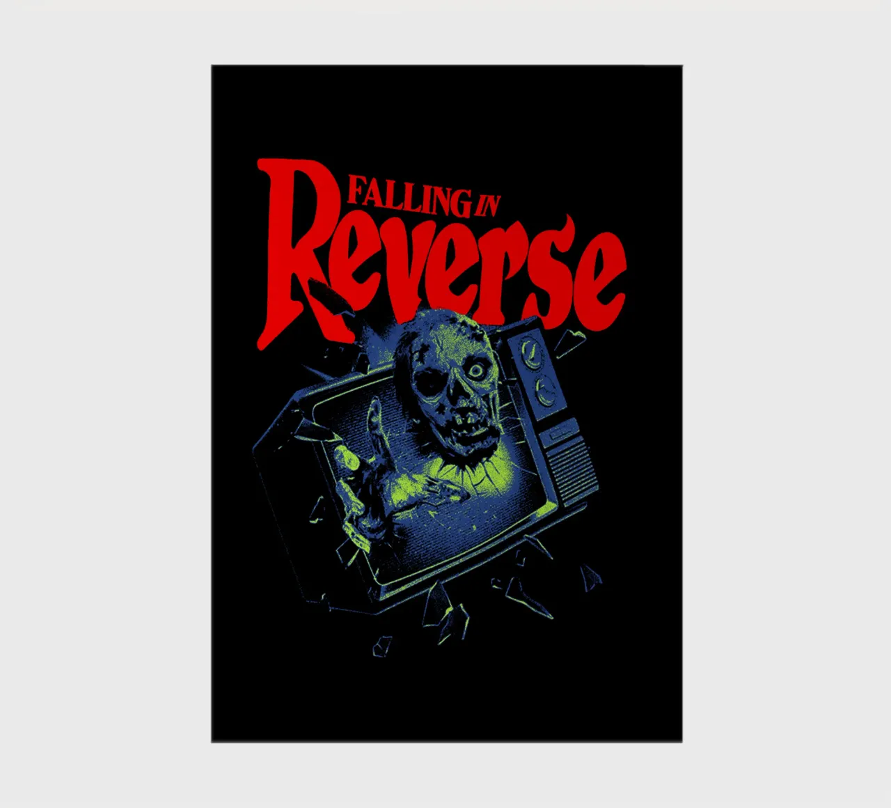 Falling In Reverse Hardcore Metal notebook by mannys_artt