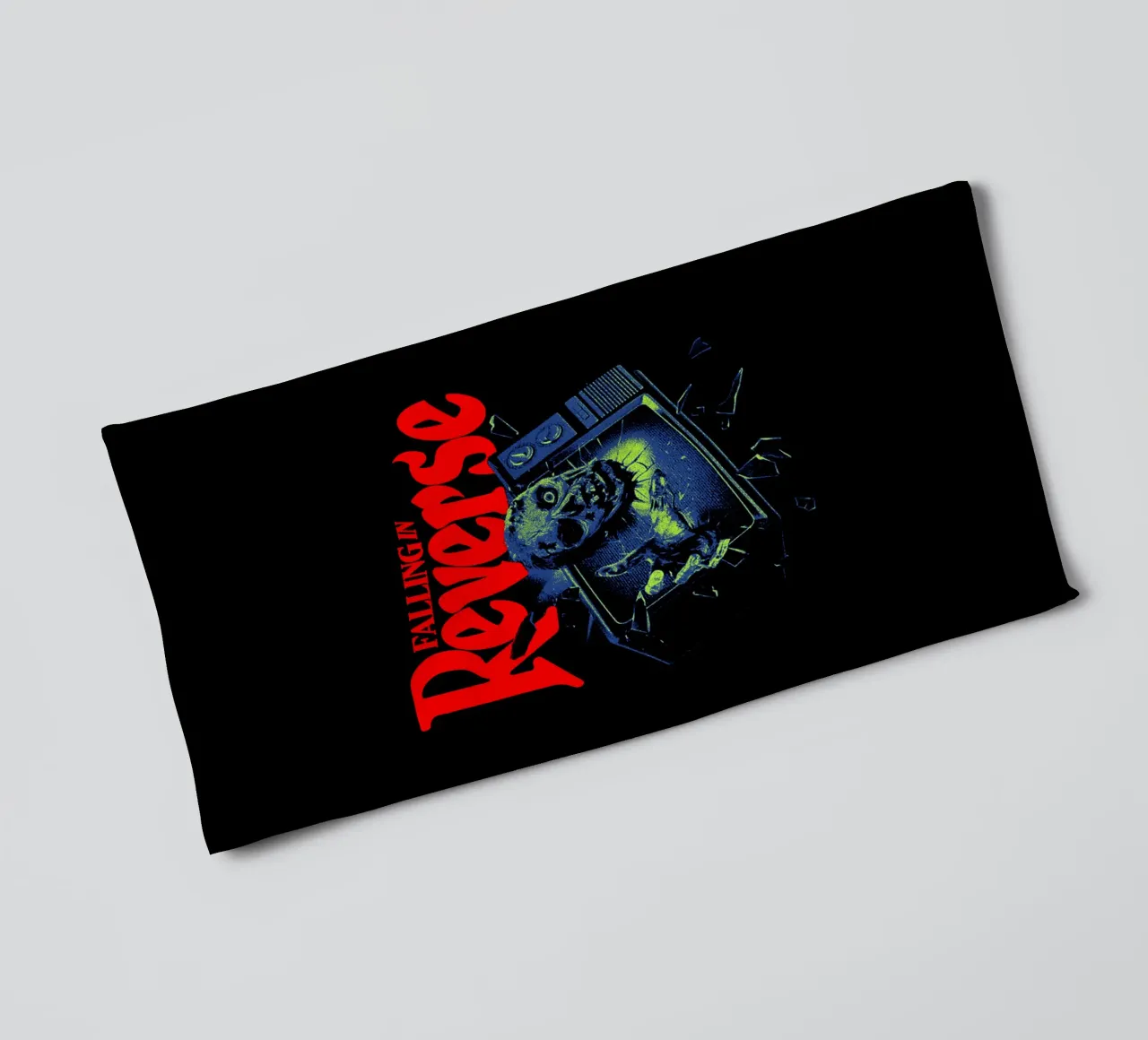Falling In Reverse Hardcore Metal asciugamano da bagno da mannys_artt