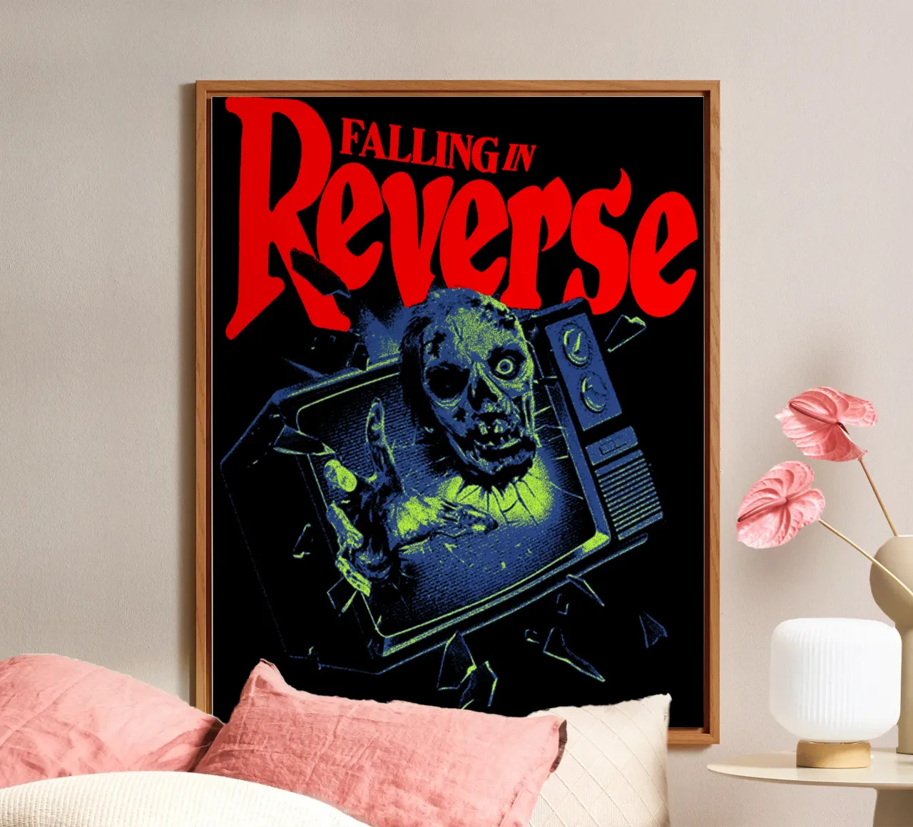 Falling In Reverse Hardcore Metal alluminio dibond da mannys_artt