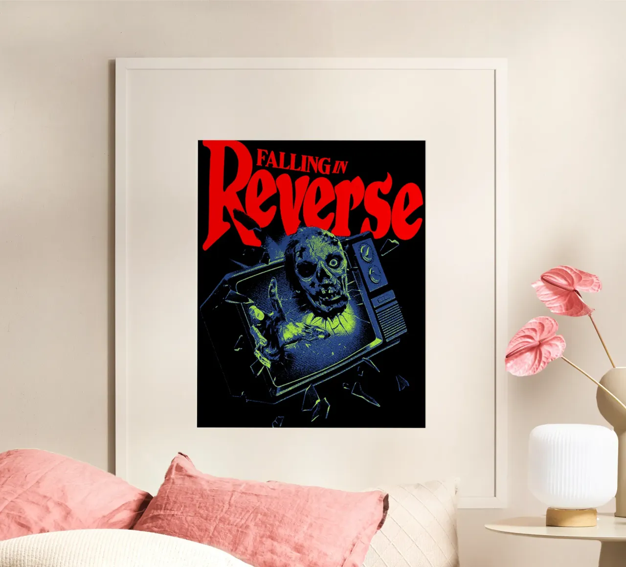 Falling In Reverse Hardcore Metal poster da mannys_artt