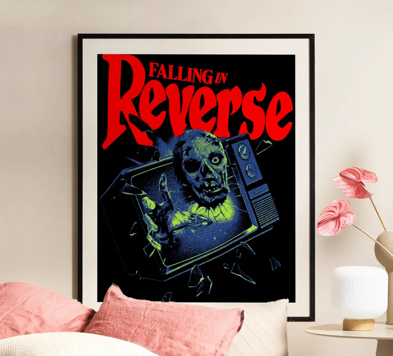 Falling In Reverse Hardcore Metal poster da mannys_artt