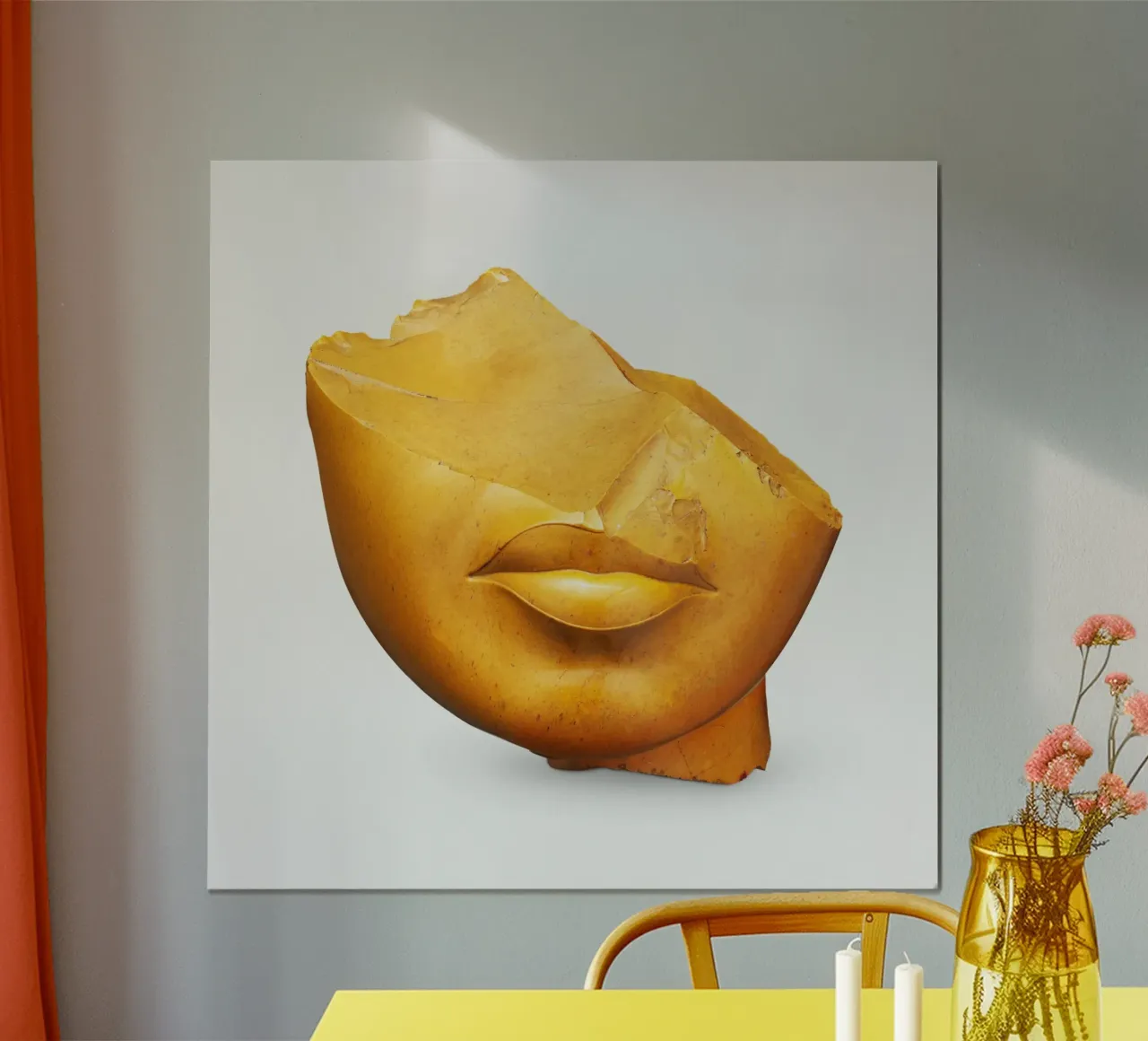 Fragment of a Queen's Face poster da vintageshop