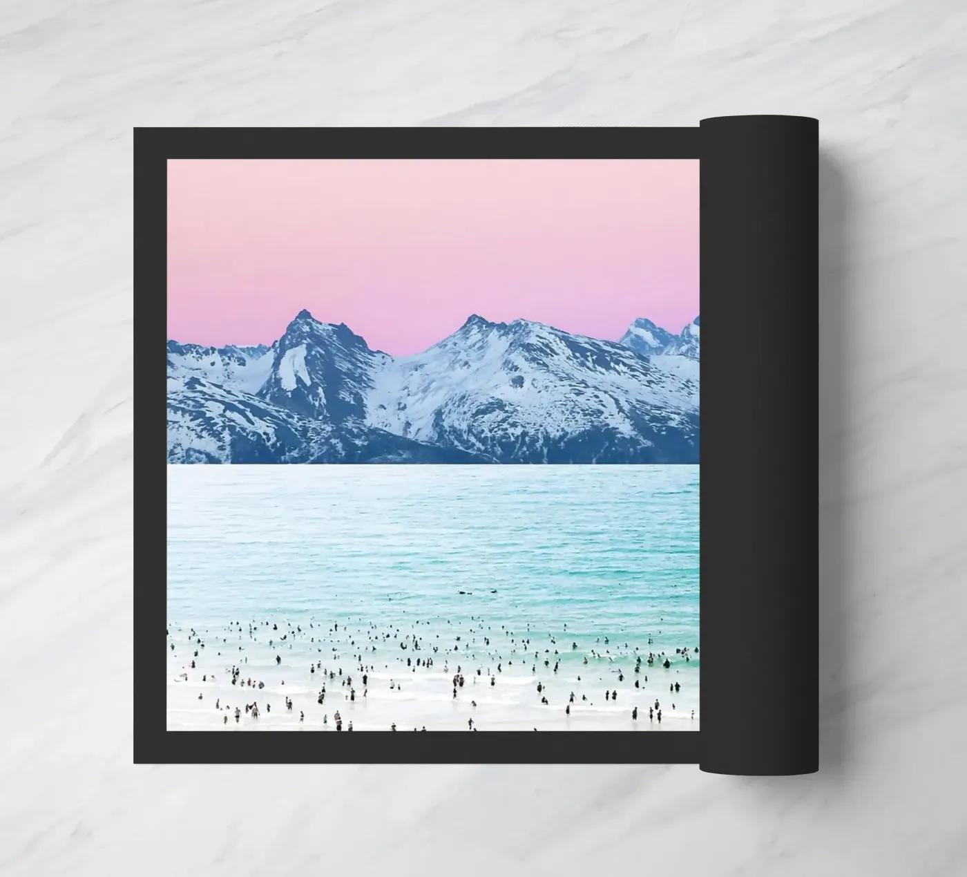 Het pasteleiland deurmat van 83oranges.com