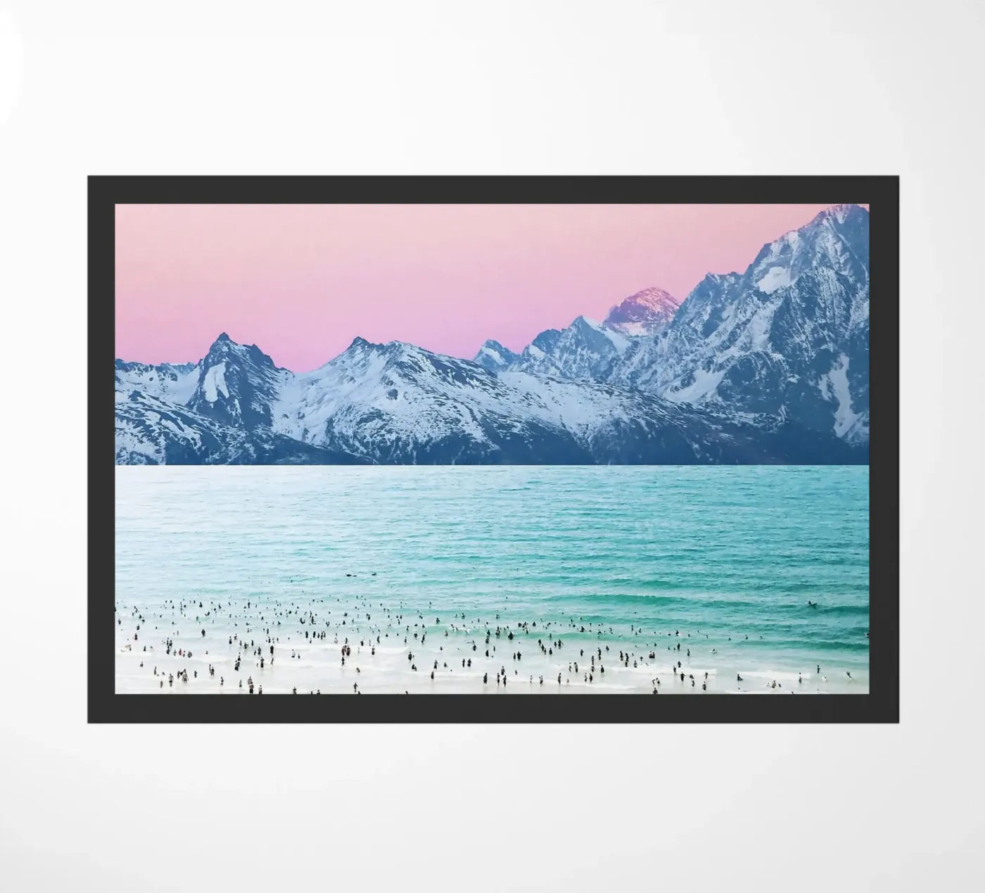 Het pasteleiland deurmat van 83oranges.com