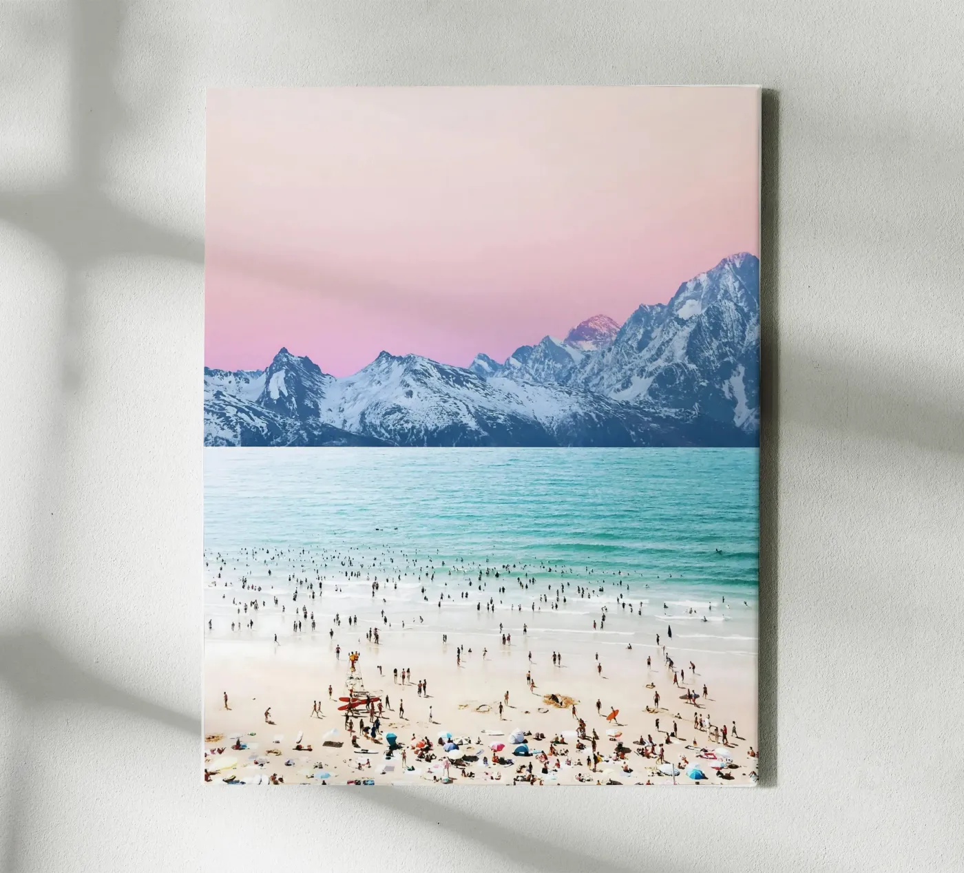 Het pasteleiland canvas van 83oranges.com