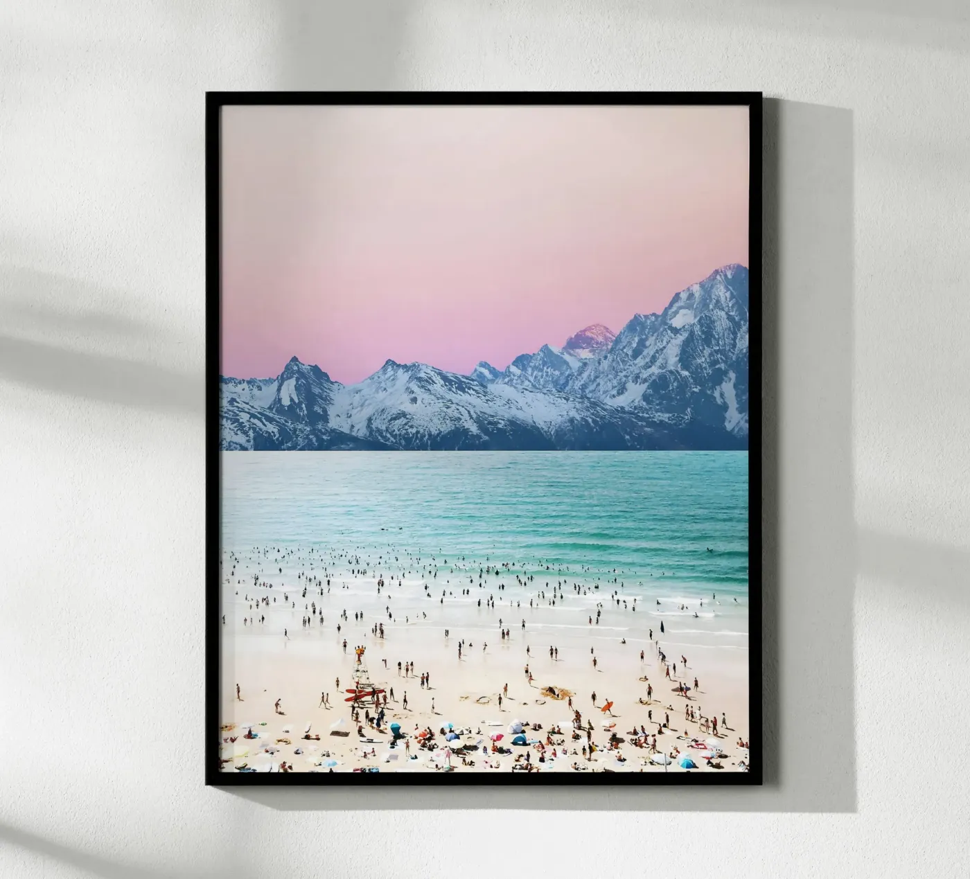 Het pasteleiland poster van 83oranges.com