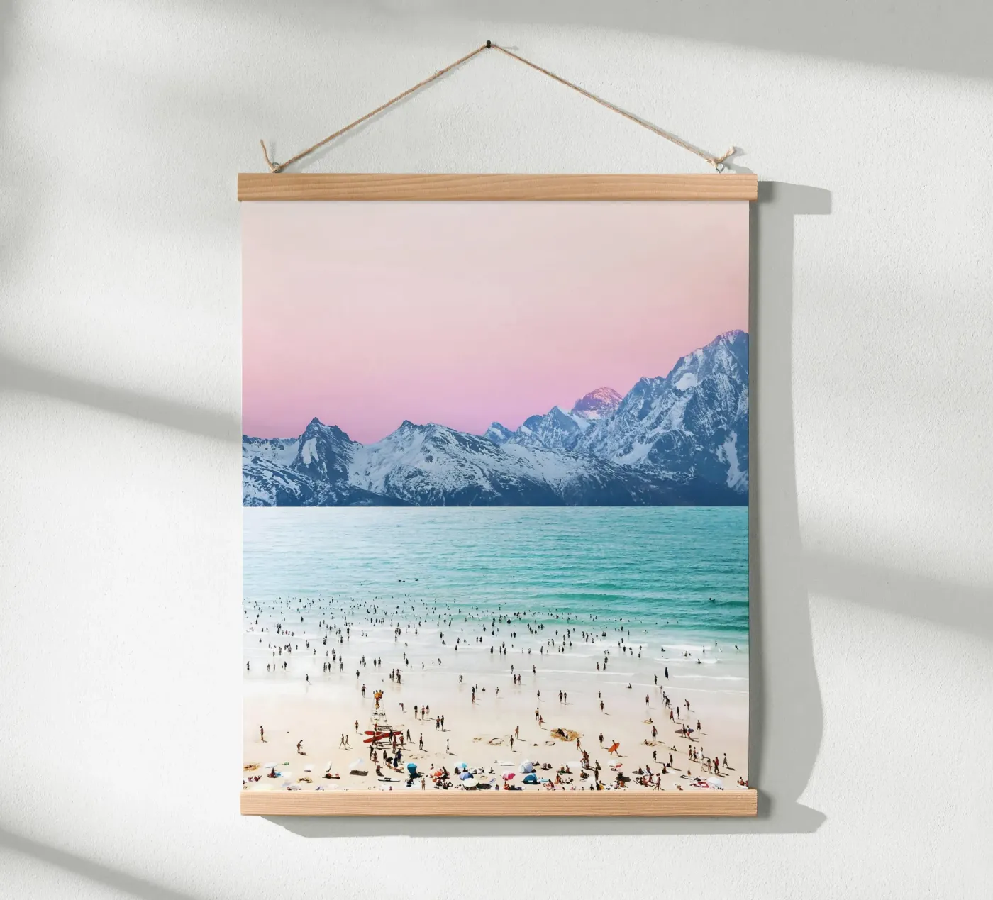 Het pasteleiland poster van 83oranges.com