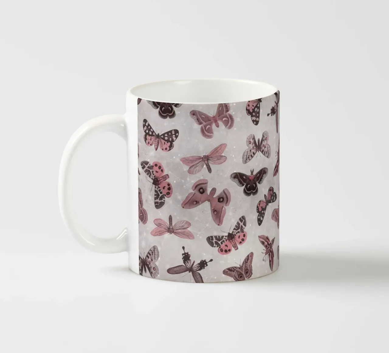 Moths & Butterflies tazza in ceramica da Vivi Nicolin