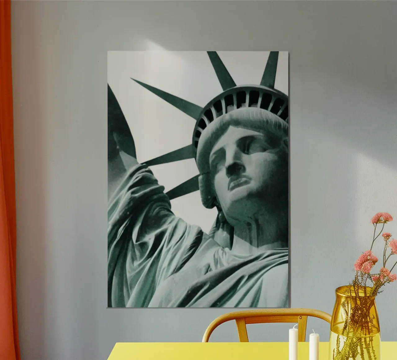 Liberty poster da Low poly art