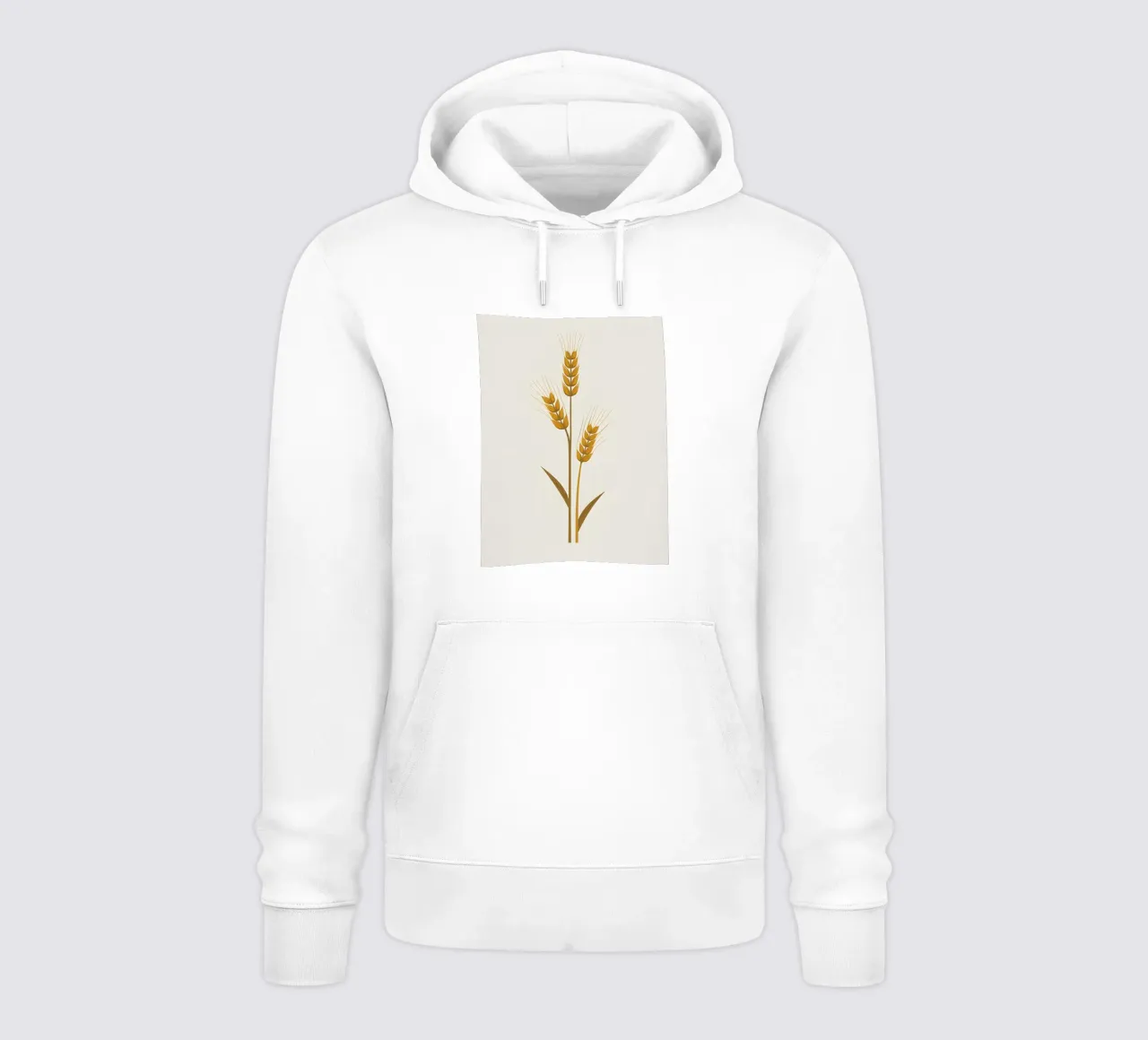 Gambi d'orzo felpa con cappuccio da Botanical Gallery