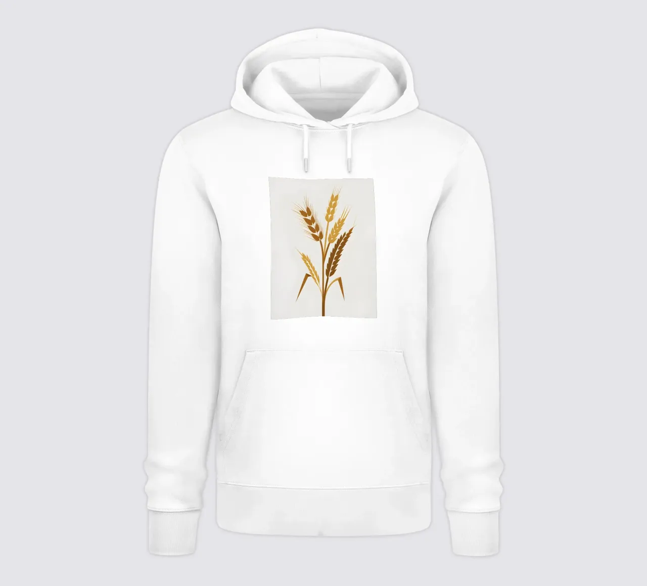Gambi d'orzo felpa con cappuccio da Botanical Gallery