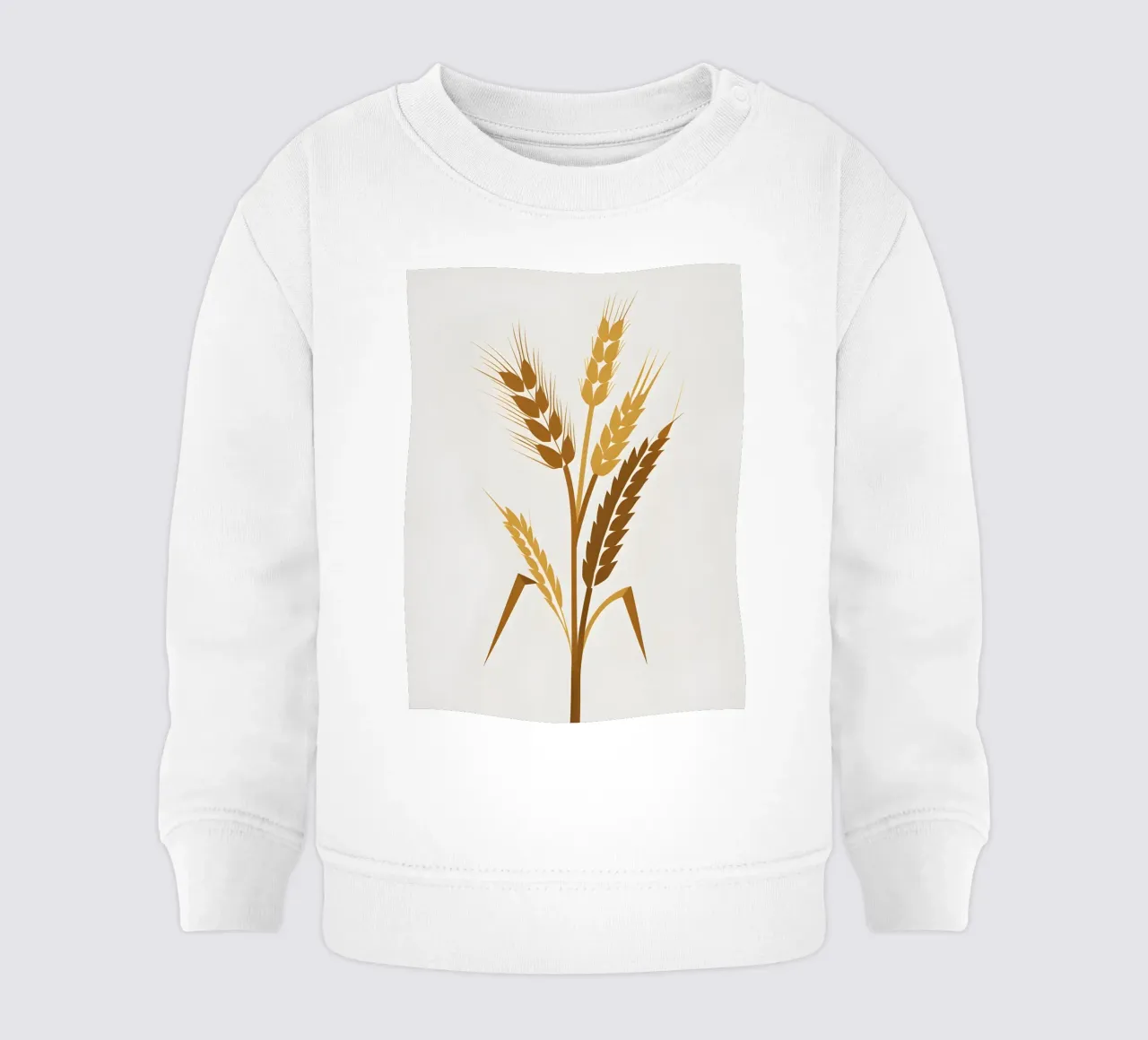 Gambi d'orzo felpa neonato da Botanical Gallery