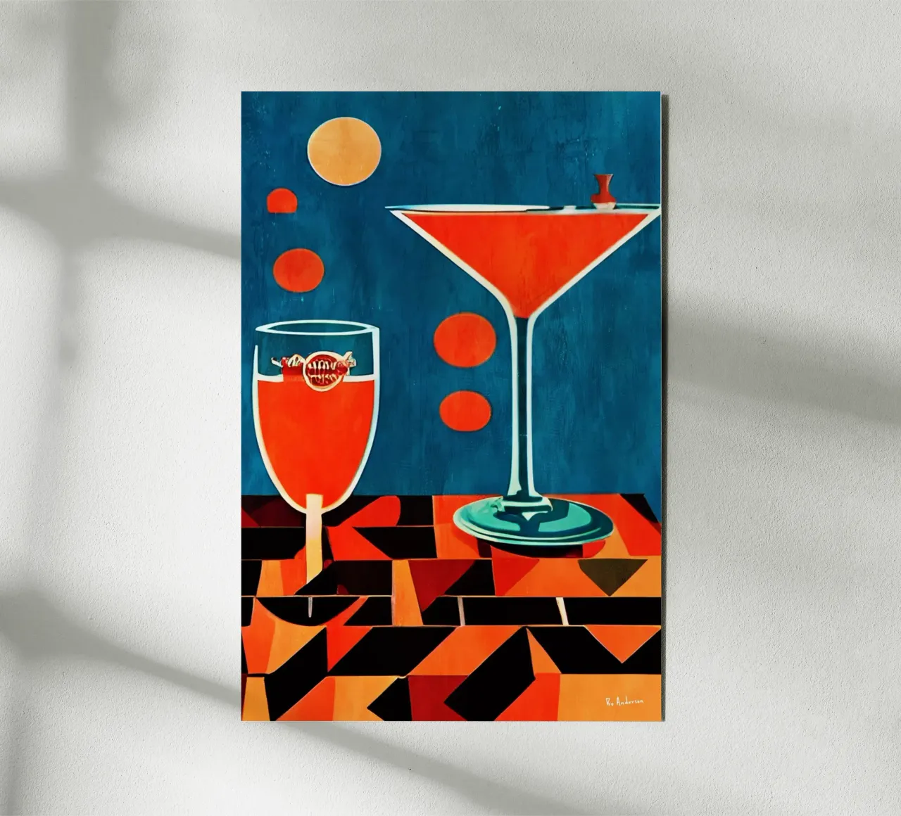 Midnight In Napoli forex plate by Bo Anderson