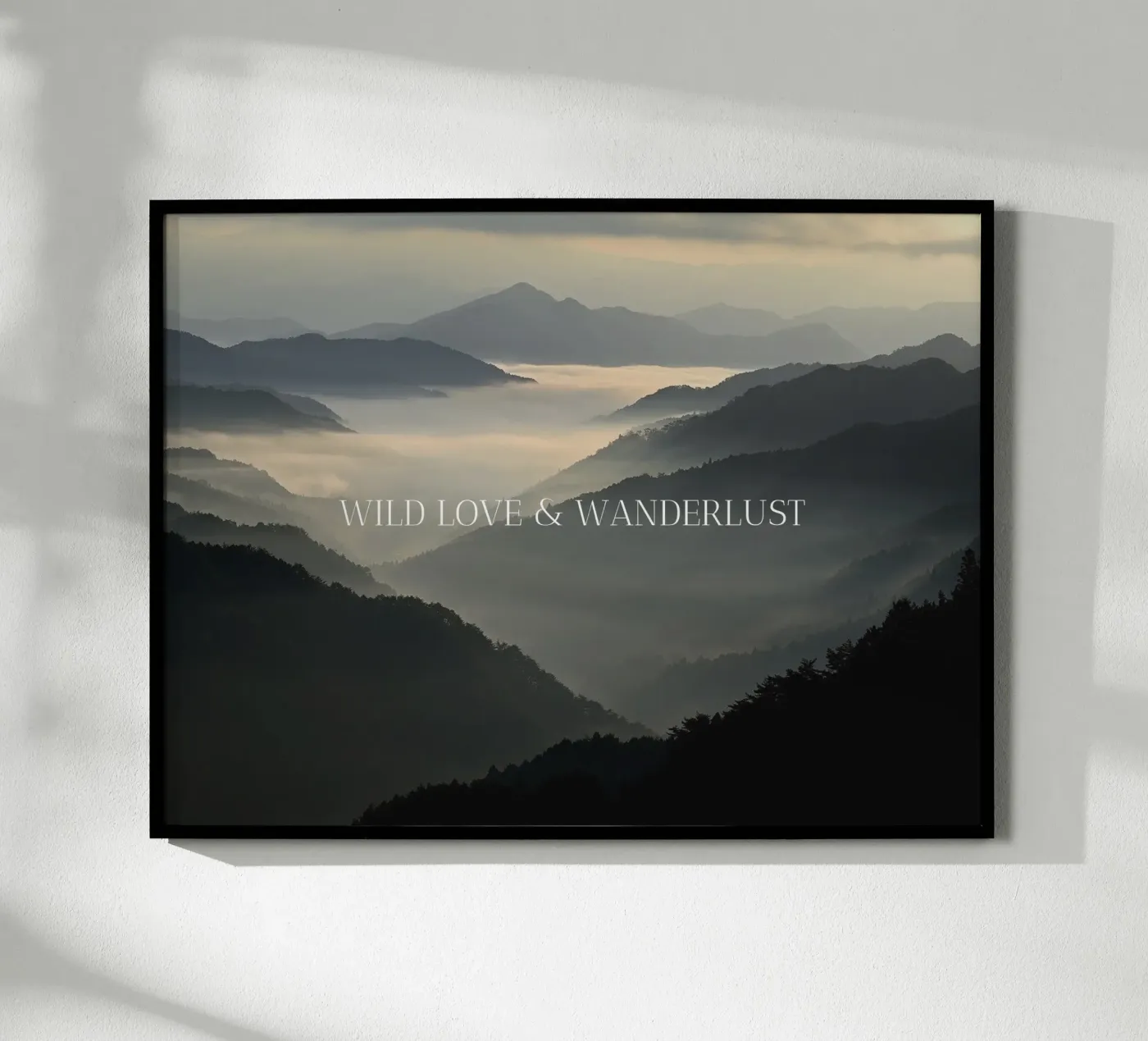 Wanderlust poster van we line studio - design