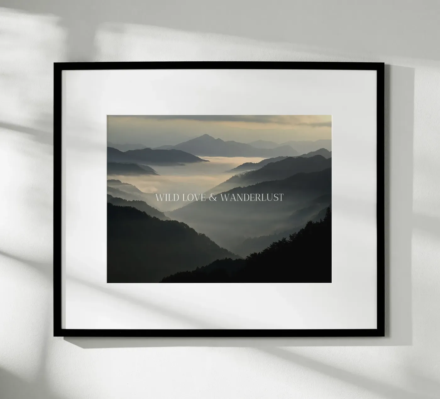 Wanderlust poster van we line studio - design