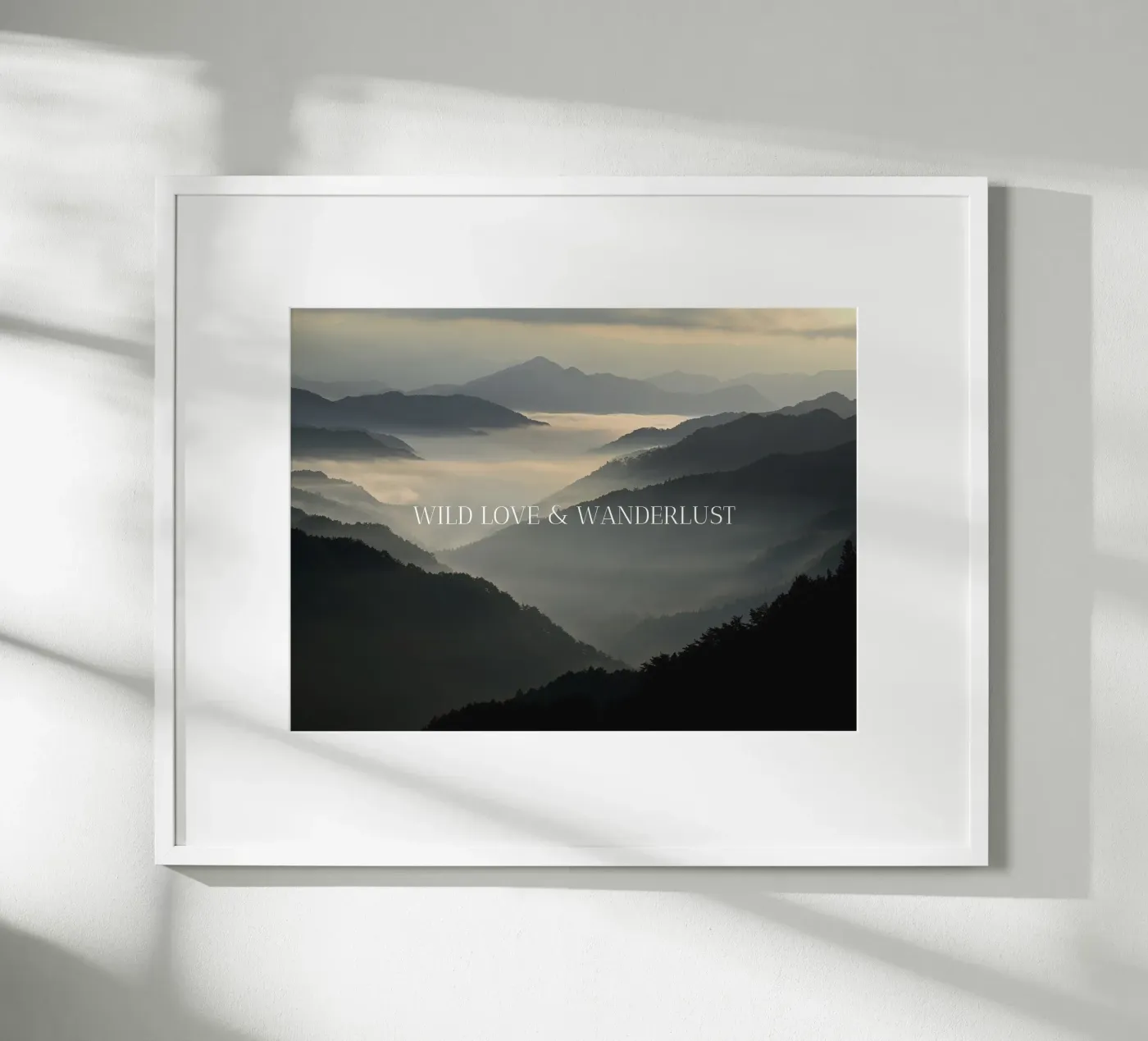 Wanderlust poster van we line studio - design