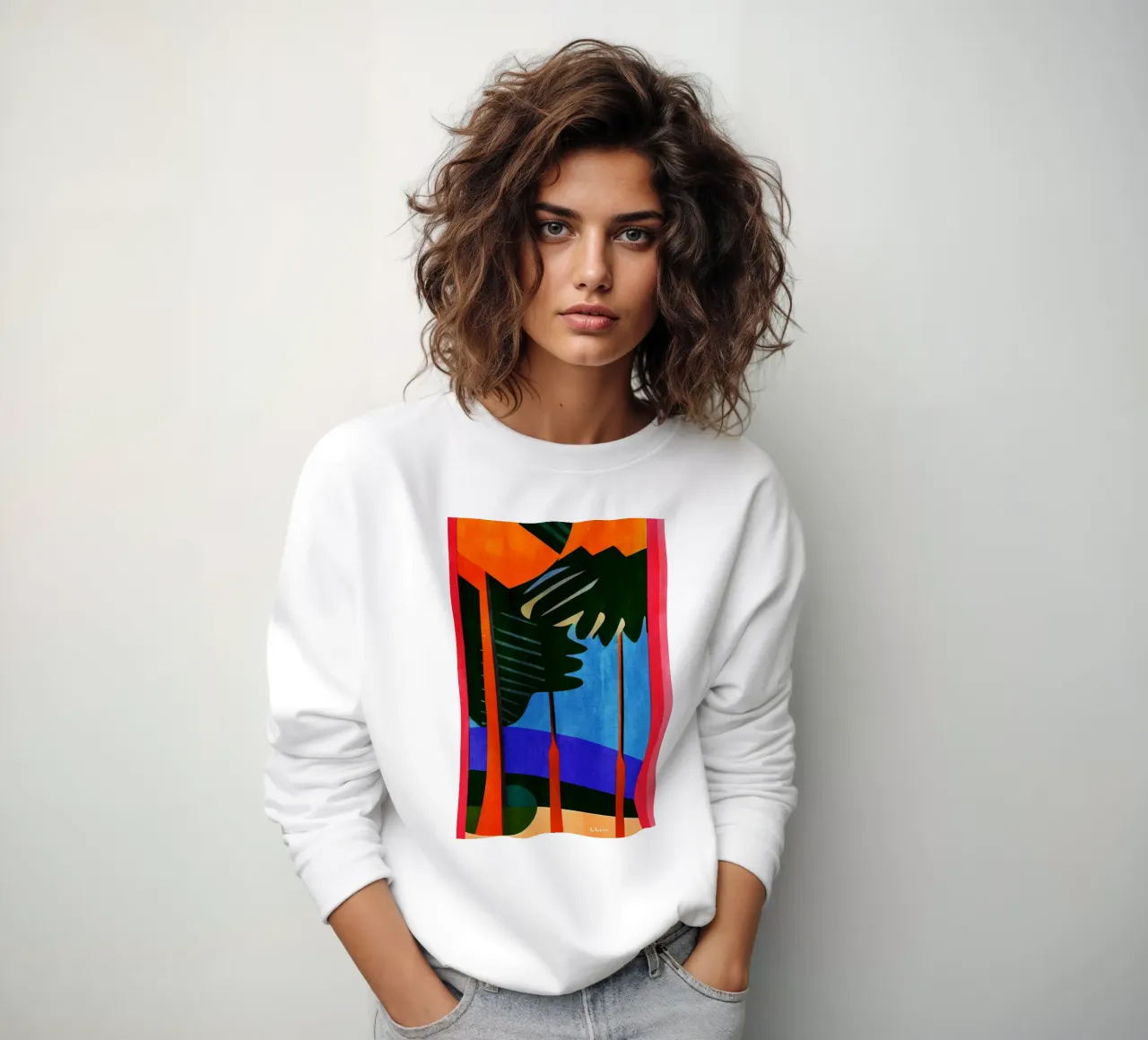 Rainbow Forrest Sweatshirt von Bo Anderson