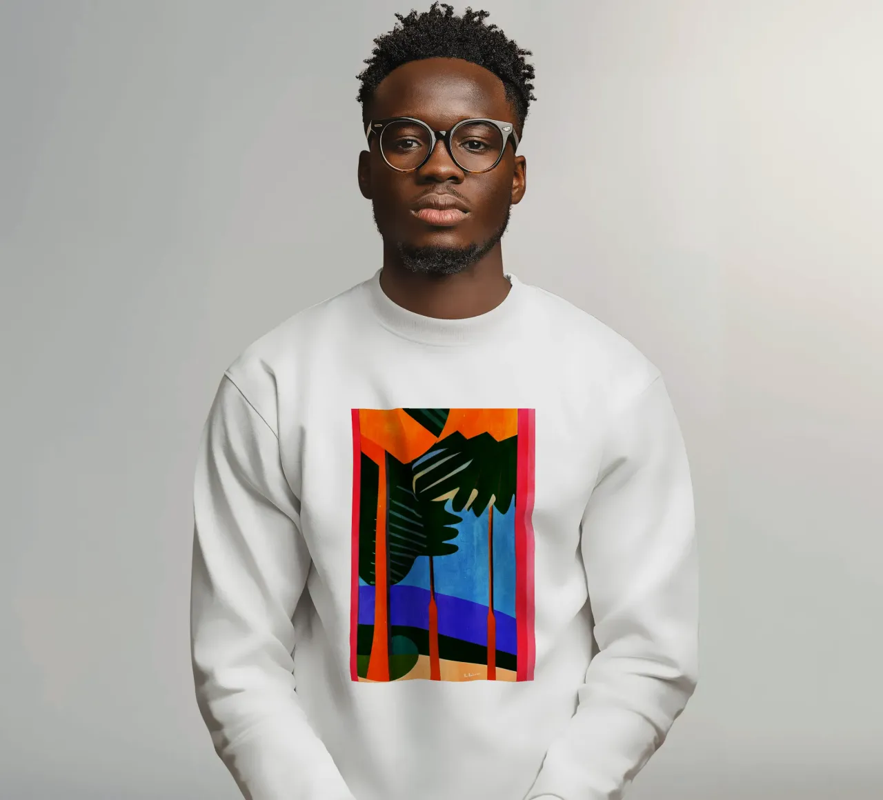 Rainbow Forrest felpa da Bo Anderson