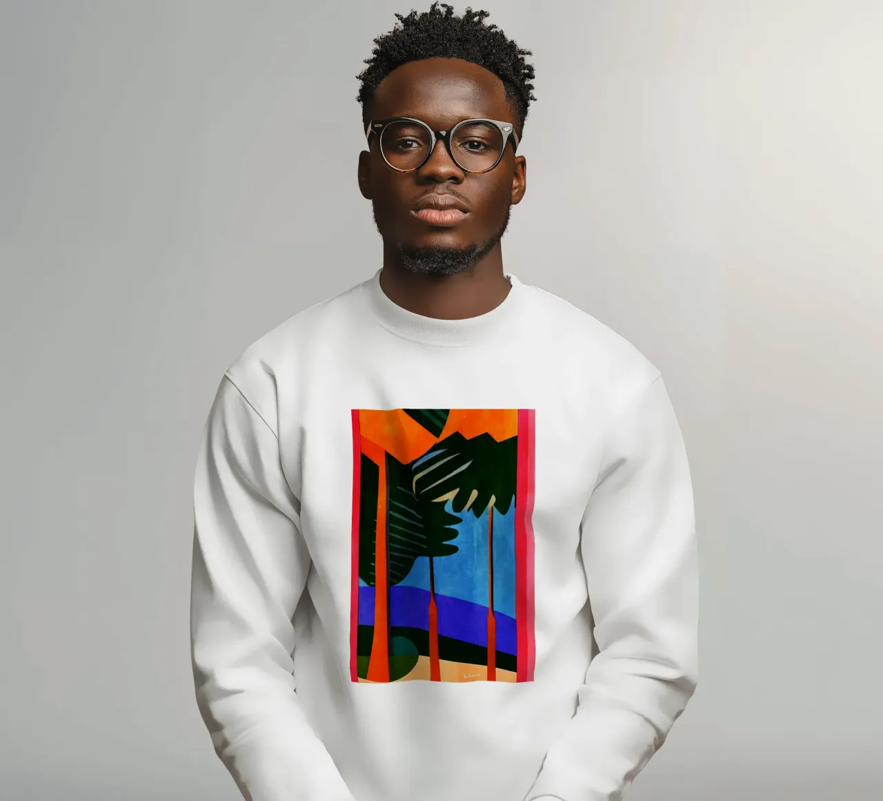 Rainbow Forrest Sweatshirt von Bo Anderson