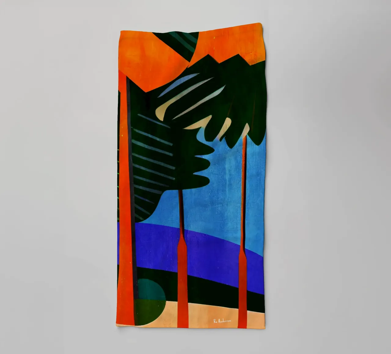 Rainbow Forrest asciugamano da bagno da Bo Anderson