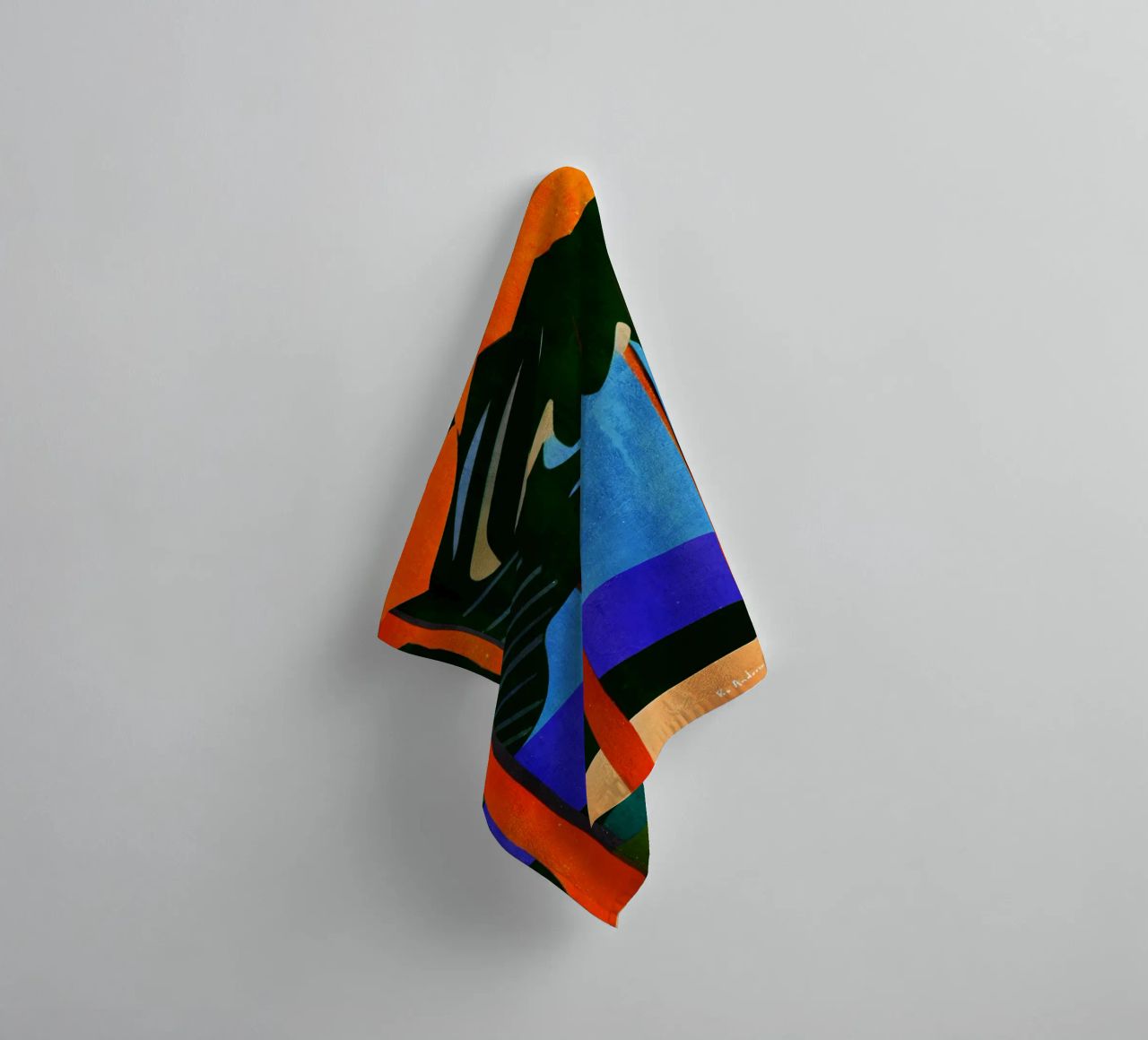 Rainbow Forrest asciugamano da bagno da Bo Anderson