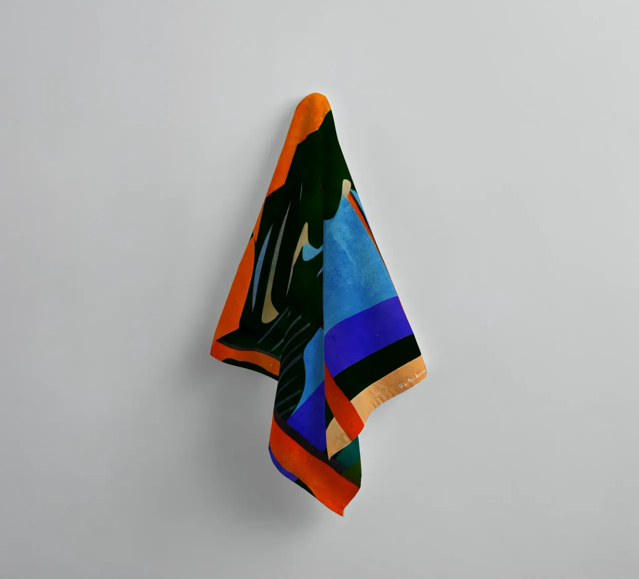 Rainbow Forrest asciugamano da bagno da Bo Anderson