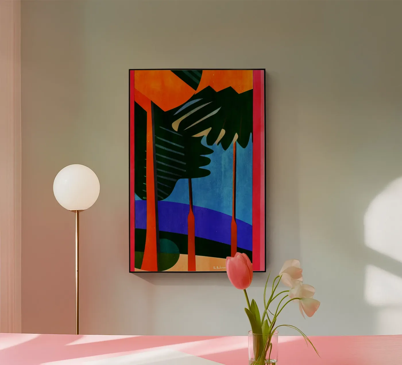 Rainbow Forrest plexiglass da Bo Anderson