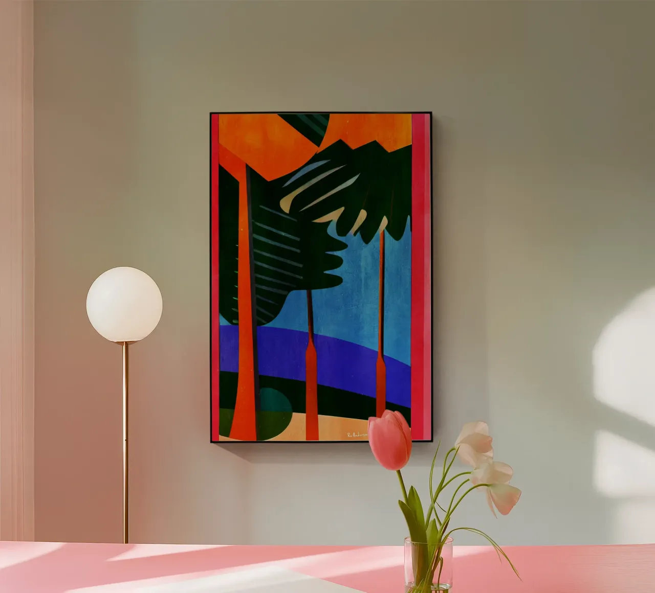 Rainbow Forrest plexiglass da Bo Anderson