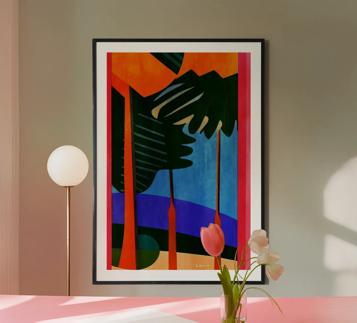 Rainbow Forrest poster da Bo Anderson