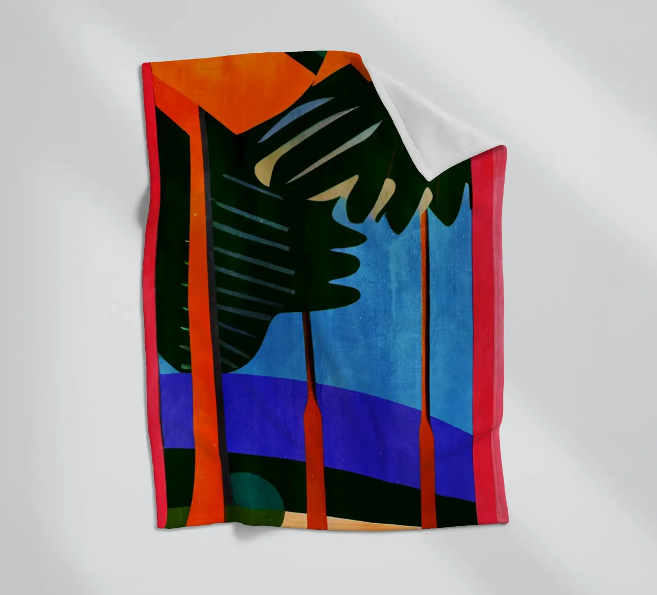 Rainbow Forrest coperta in pile da Bo Anderson