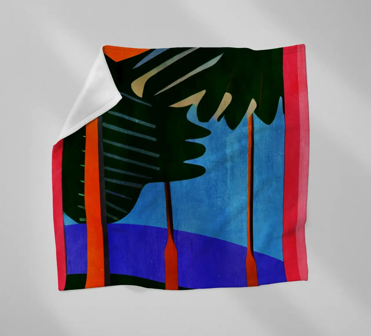 Rainbow Forrest coperta in pile da Bo Anderson